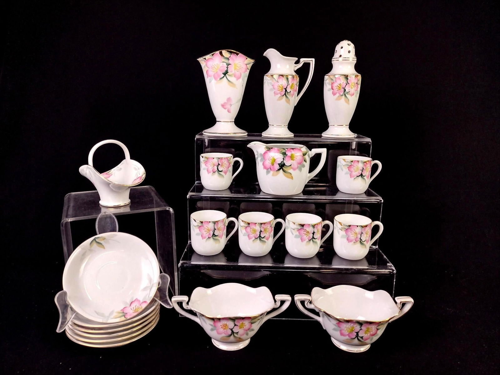 18 Pcs Noritake Azalea incl Sugar Caster (1 of 2)