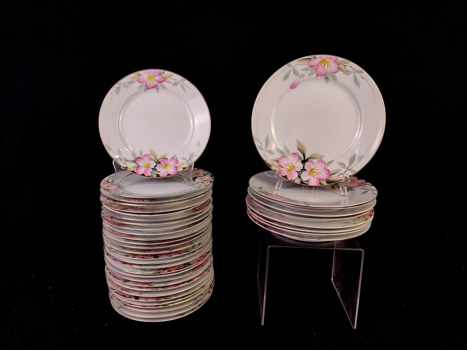 38 Noritake Azalea Plates (1 of 3)