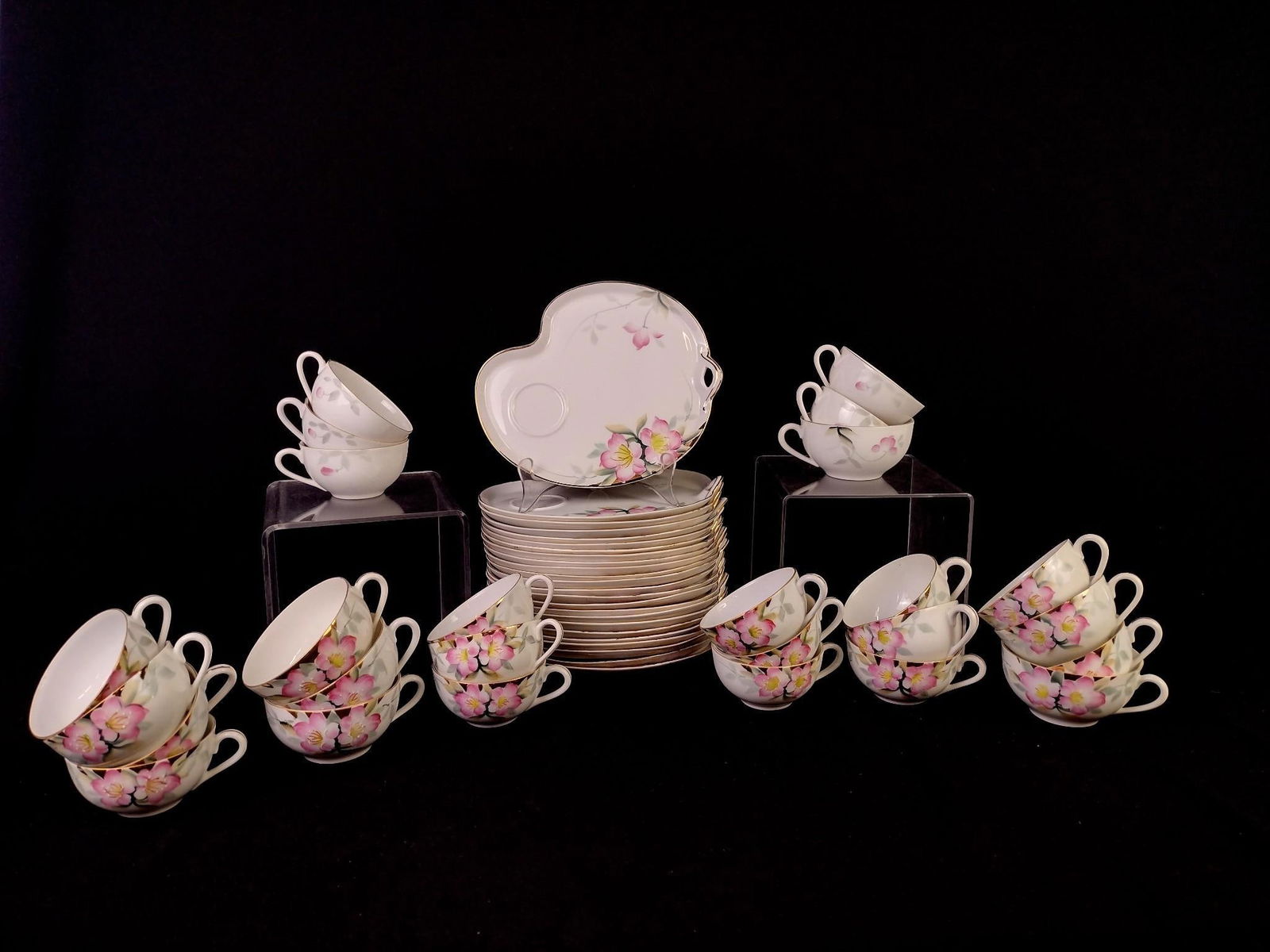 24 Noritake Azalea Luncheon Sets (1 of 4)