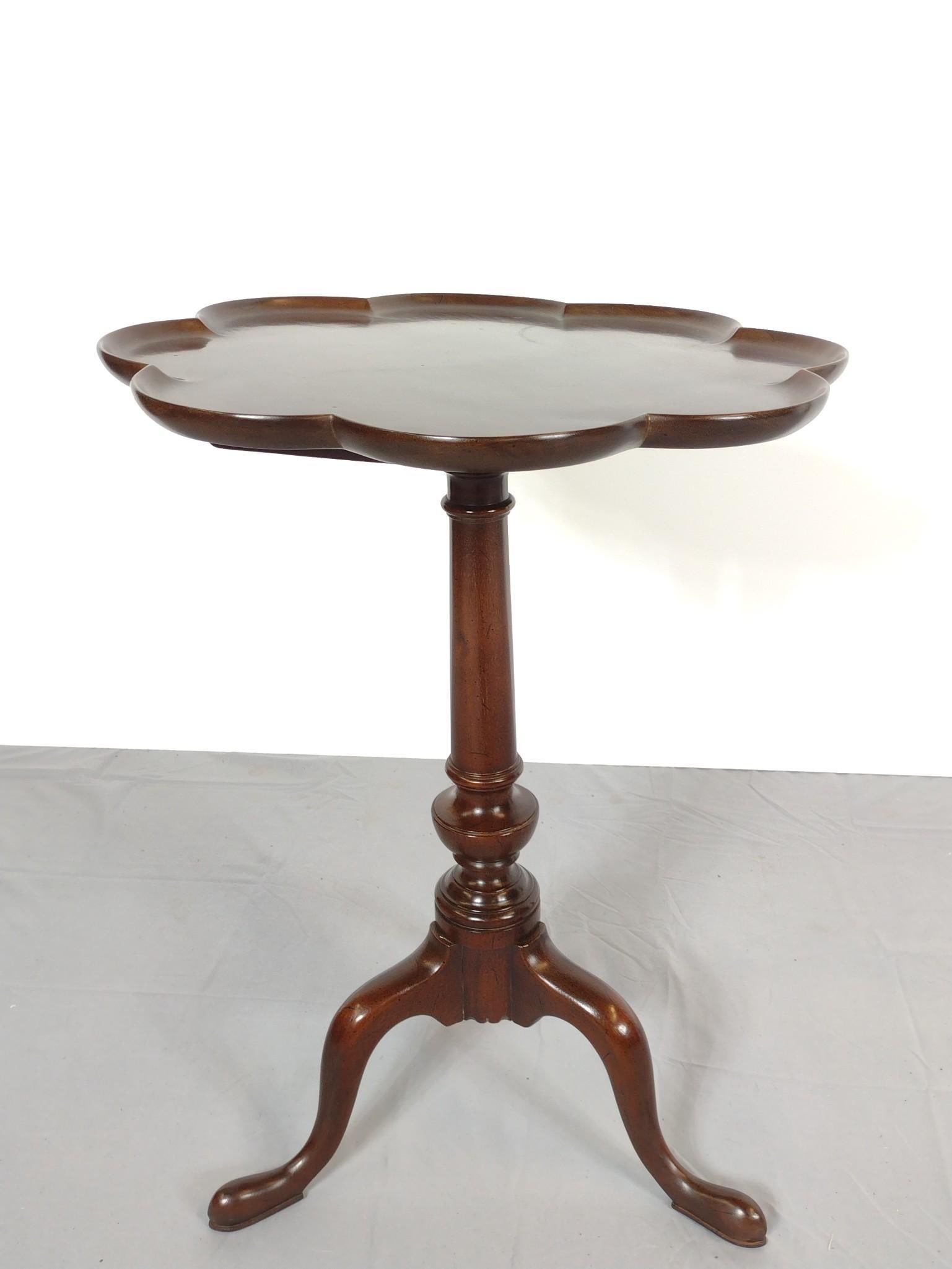 Pie Crust Drop Front Table (1 of 4)