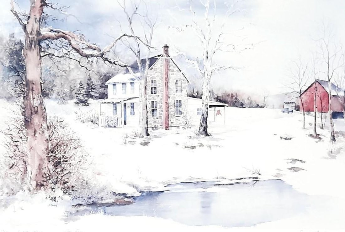 Francis Burd "The Farm" Artist Proof Ltd Ed Print (1 of 4)