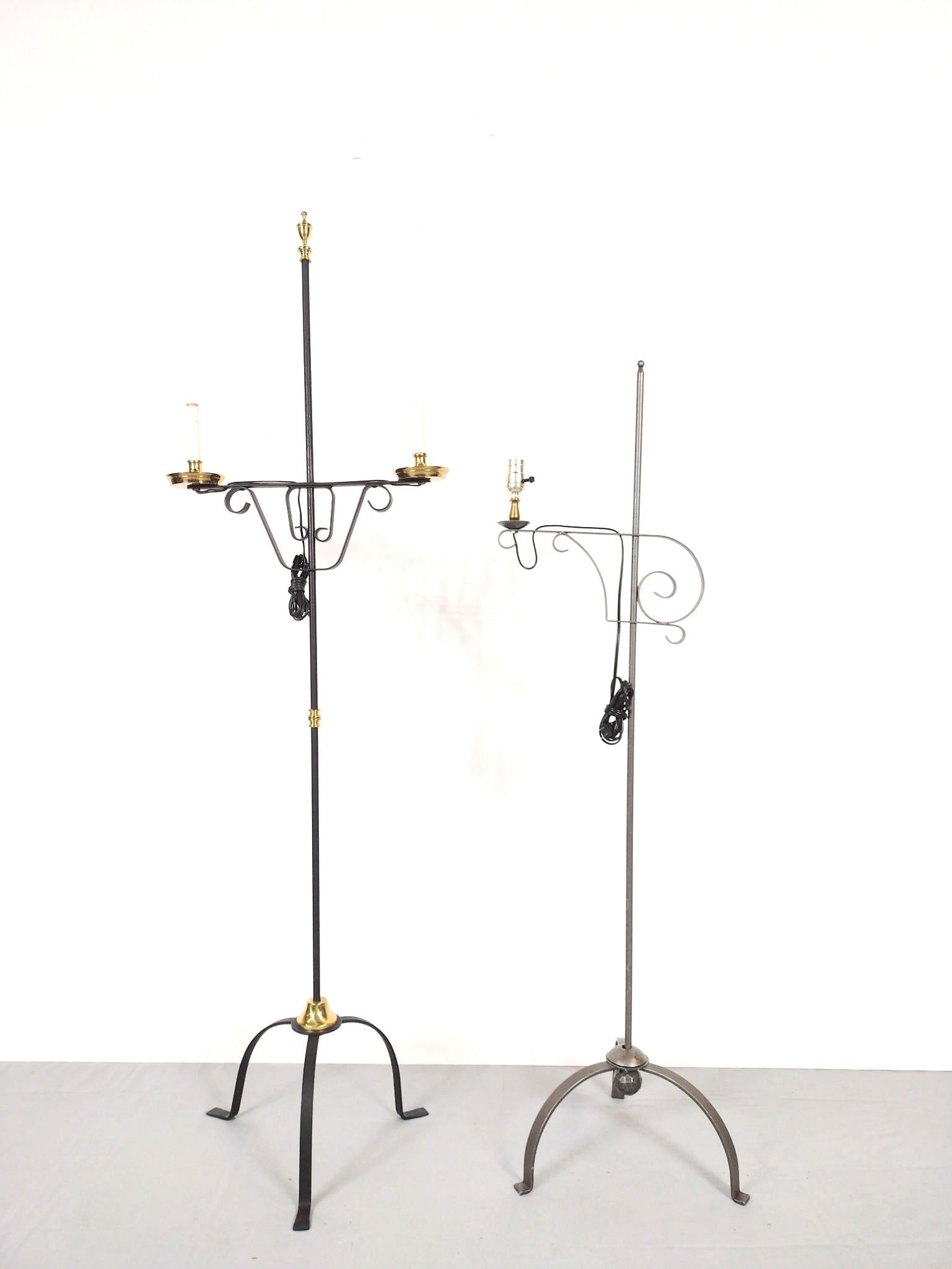 Two Metal Floor Lamps (1 of 5)