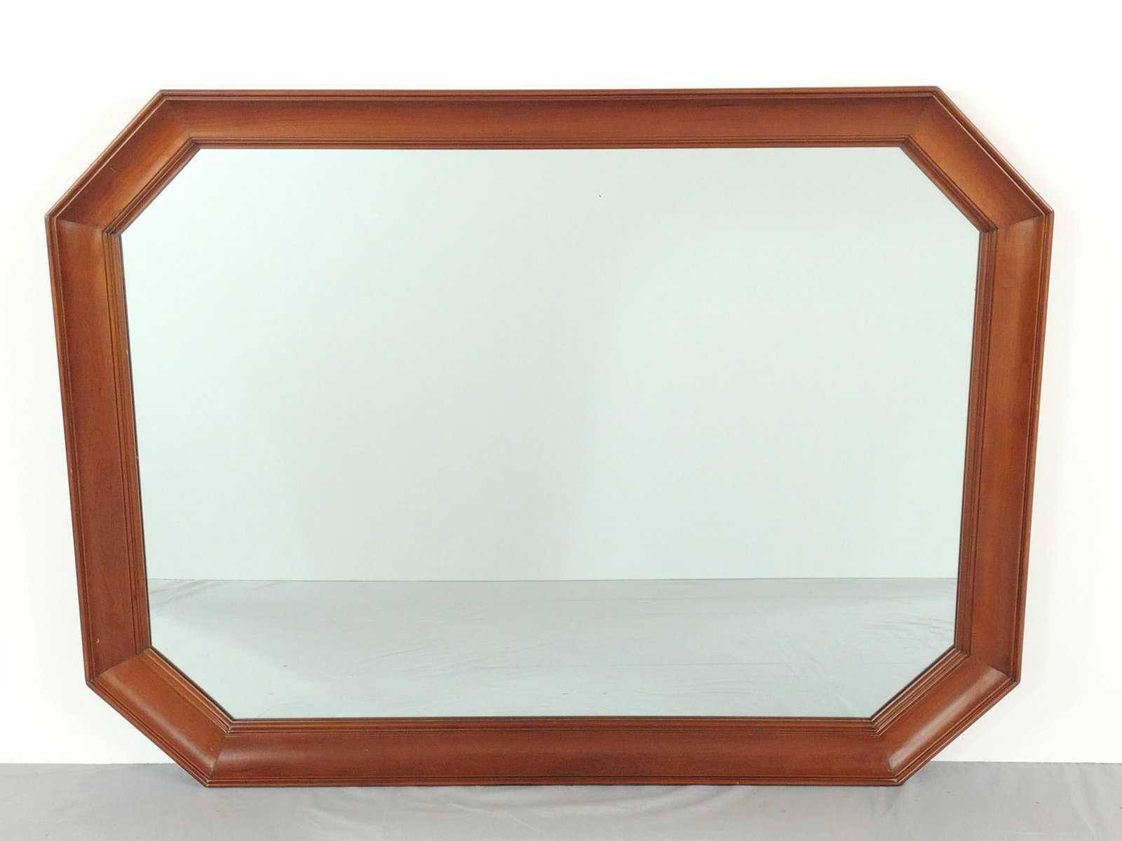 Wall Mirror: 47" wide X 2-1/2" deep X 35" high. MG.