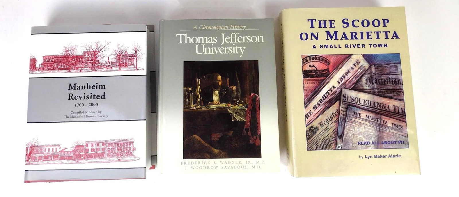 3 Pennsylvania Books incl Manheim (1 of 5)