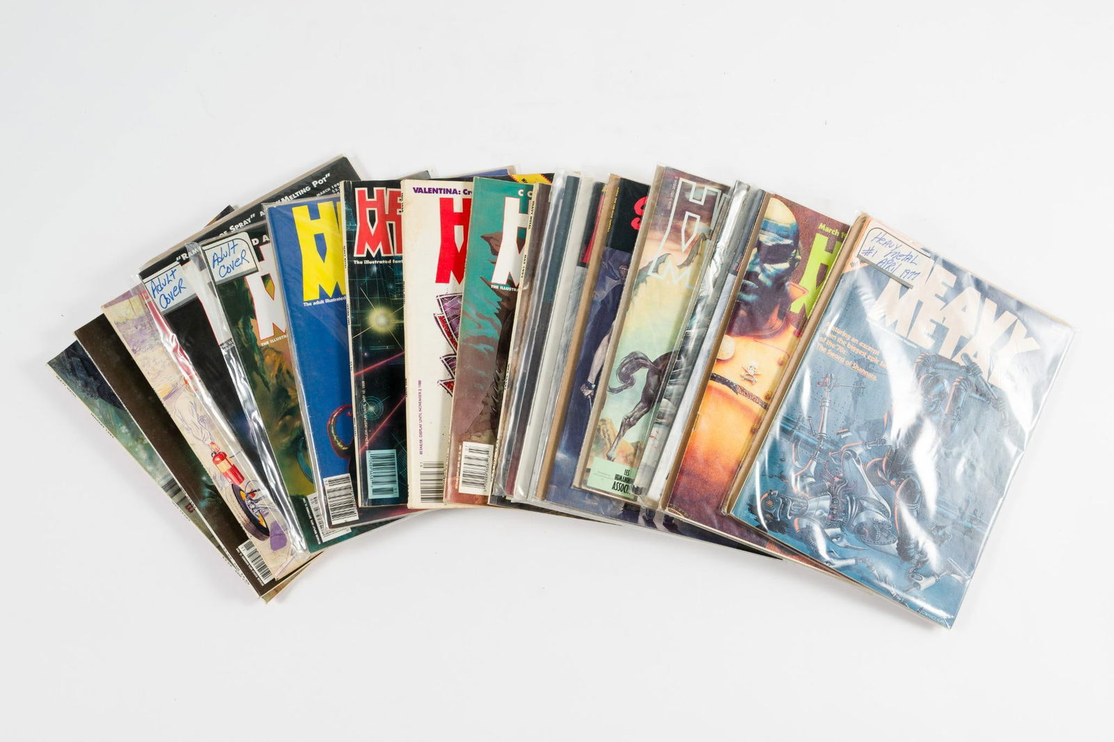 Lot of Heavy Metal Magazines (1 of 2)