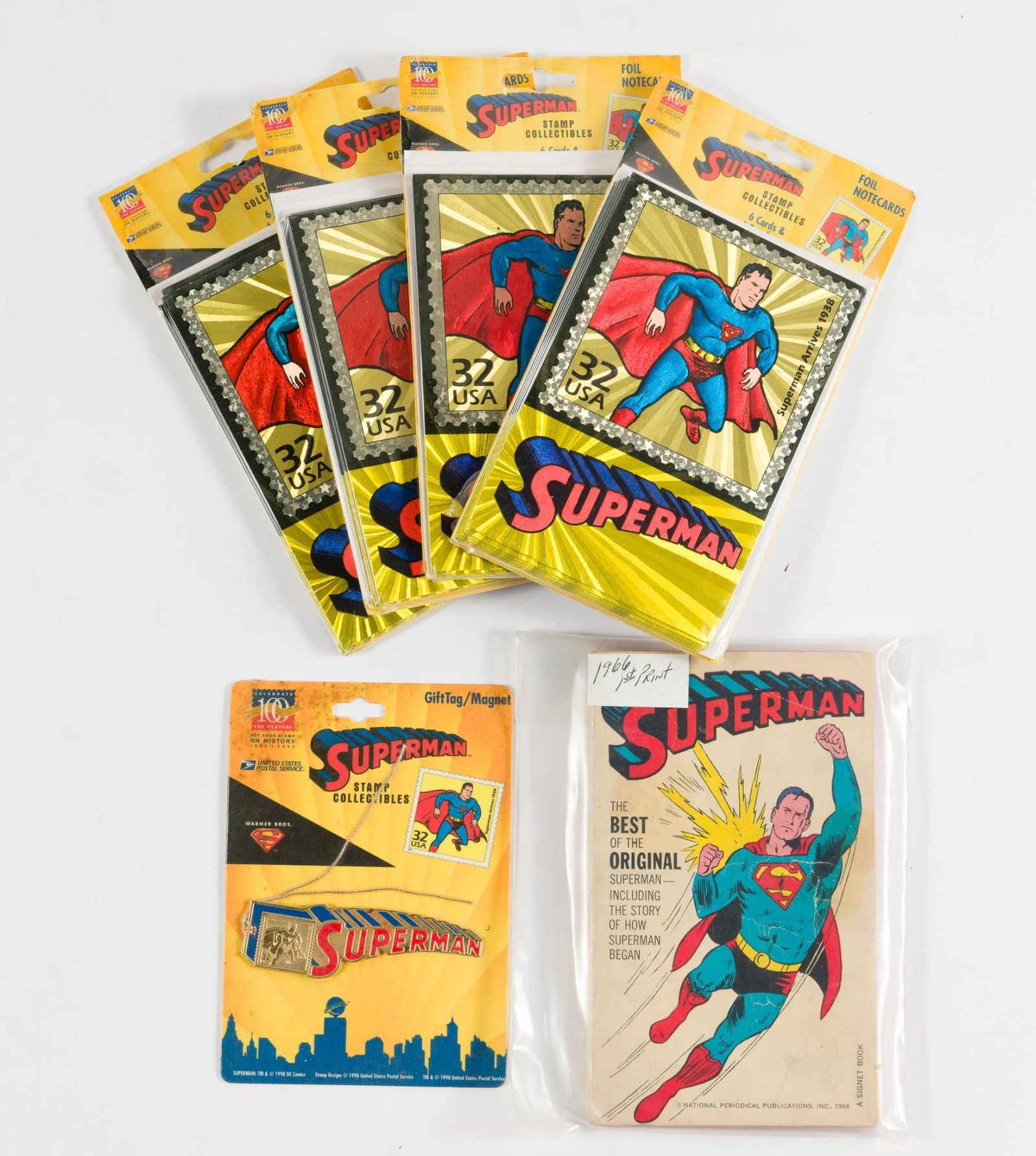 Superman Commemorative Notecards & Paperback (1 of 1)