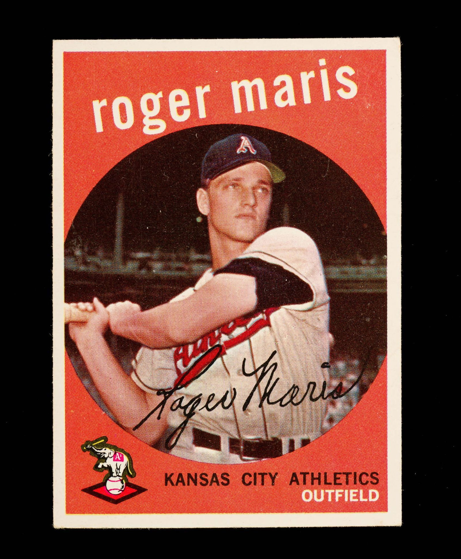 1959 Roger Maris Vintage Topps Baseball Cards (1 of 2)
