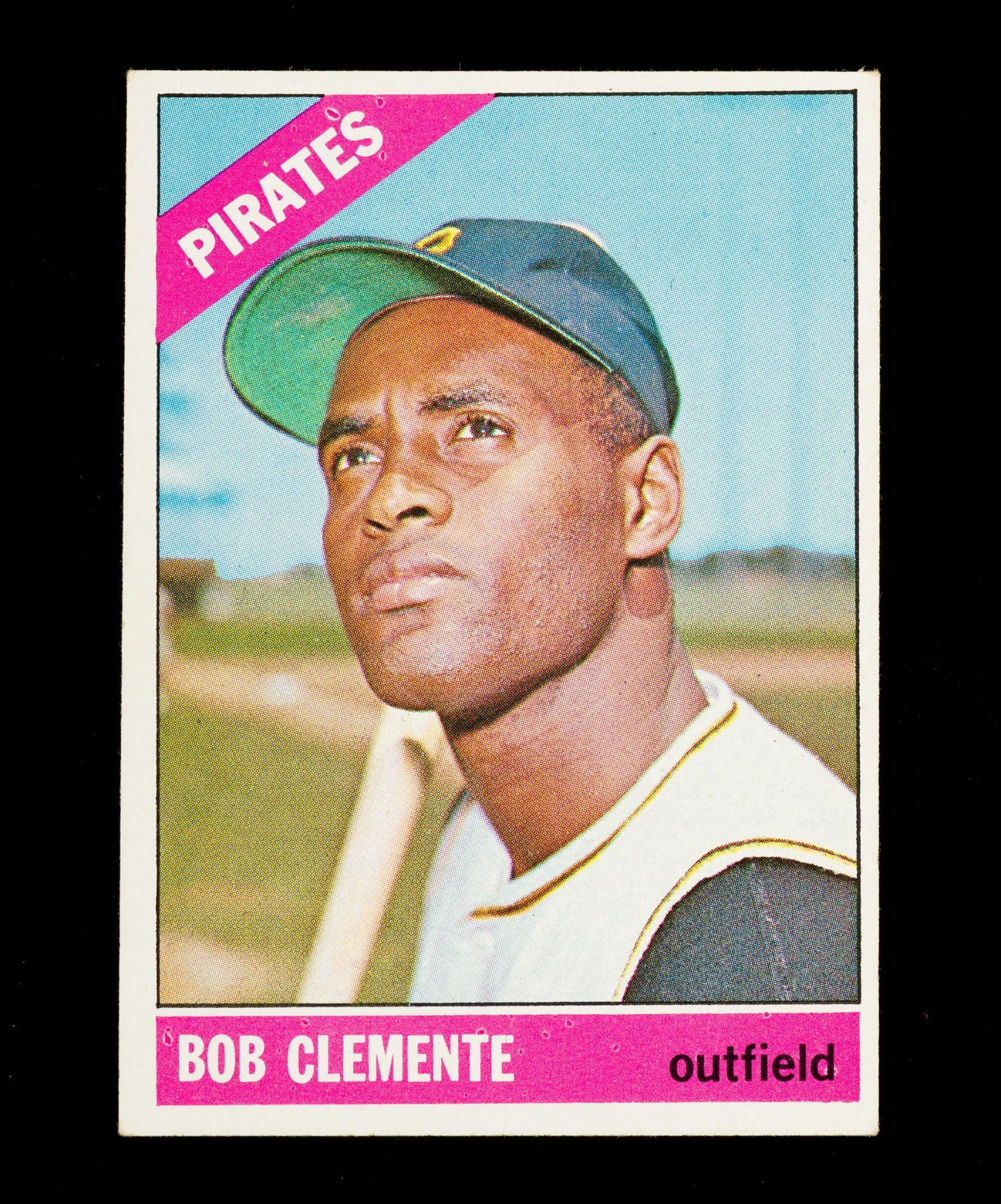 1966 Bob Roberto Clemente Vintage Topps Baseball Cards (1 of 2)