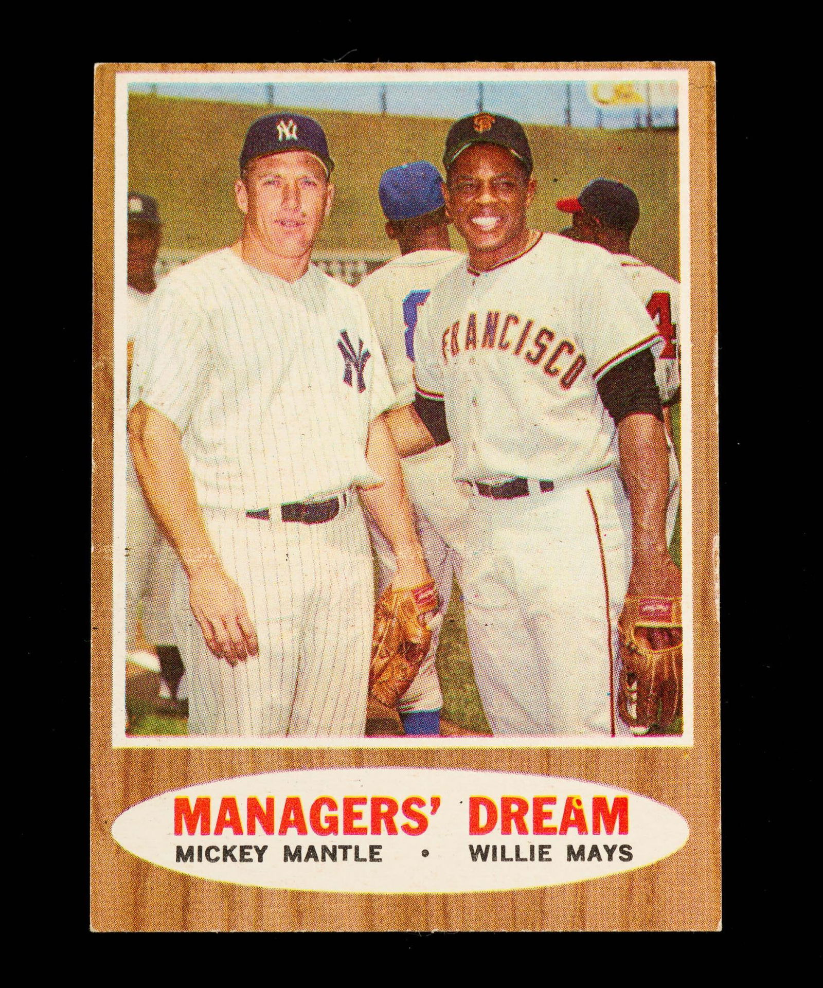 1962 Managers' Dream Topps Baseball Card (1 of 2)