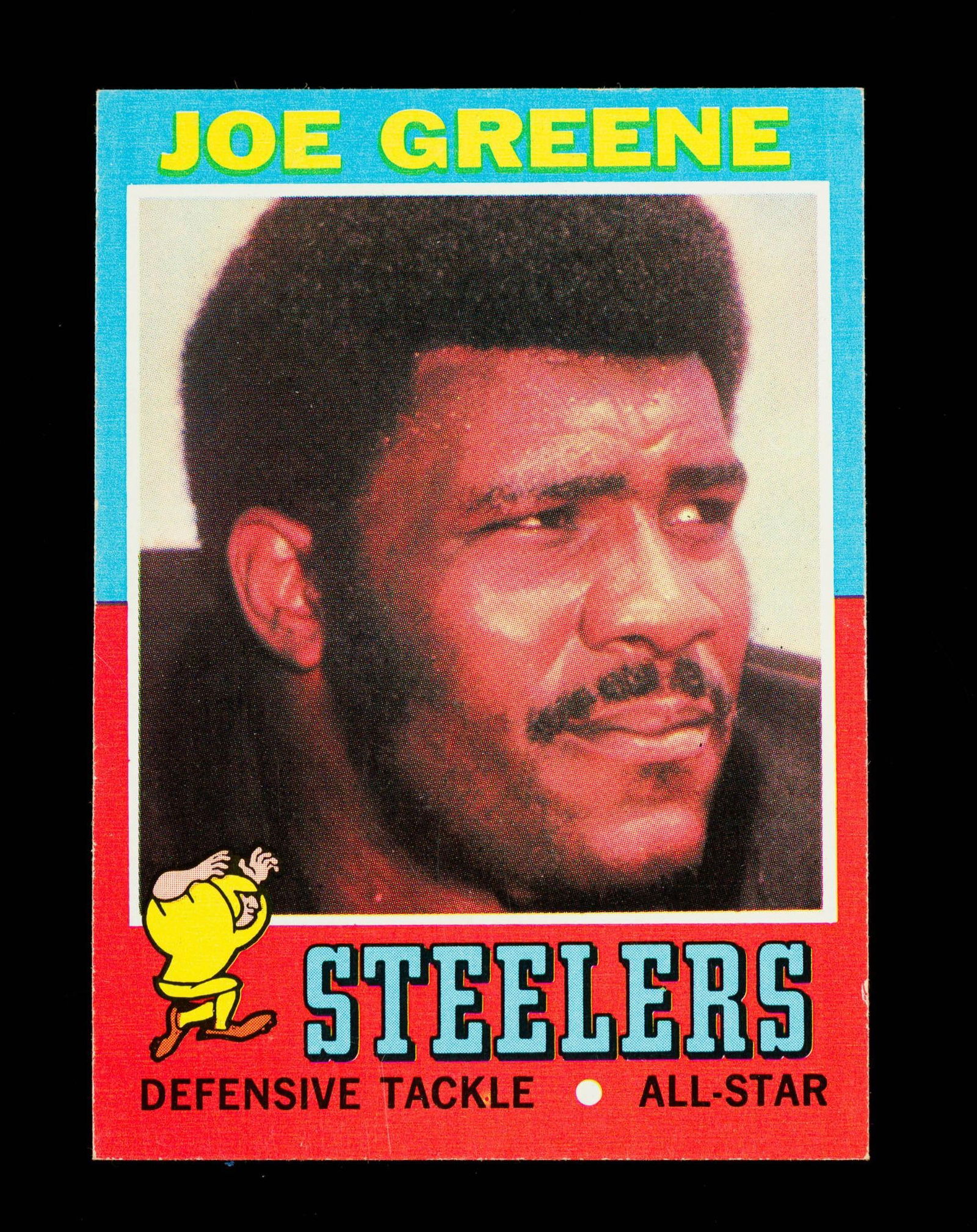 1971 Joe Greene Rookie Topps Football Card (1 of 2)