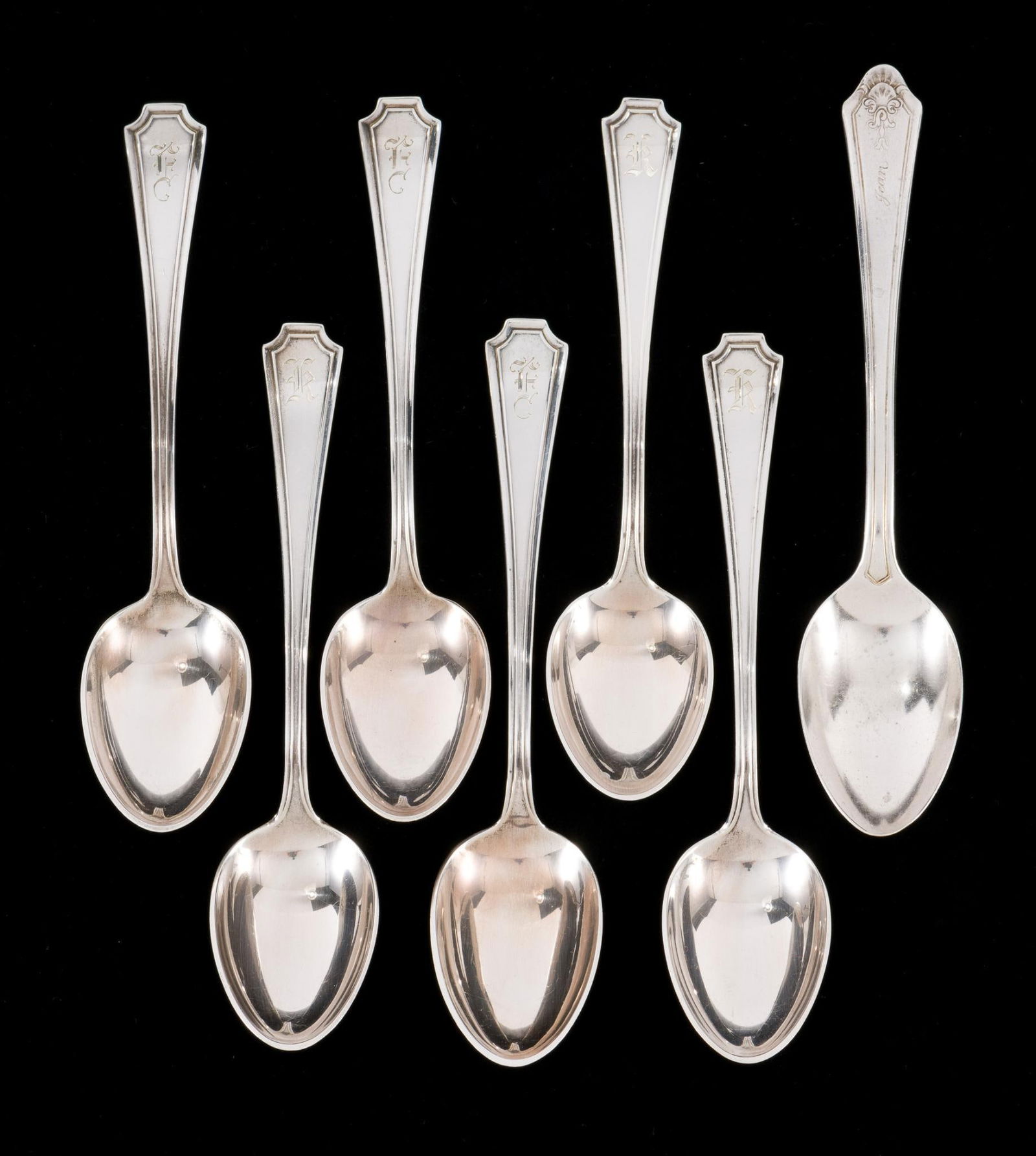 7 William B. Durgin Co. Sterling Spoons (1 of 4)
