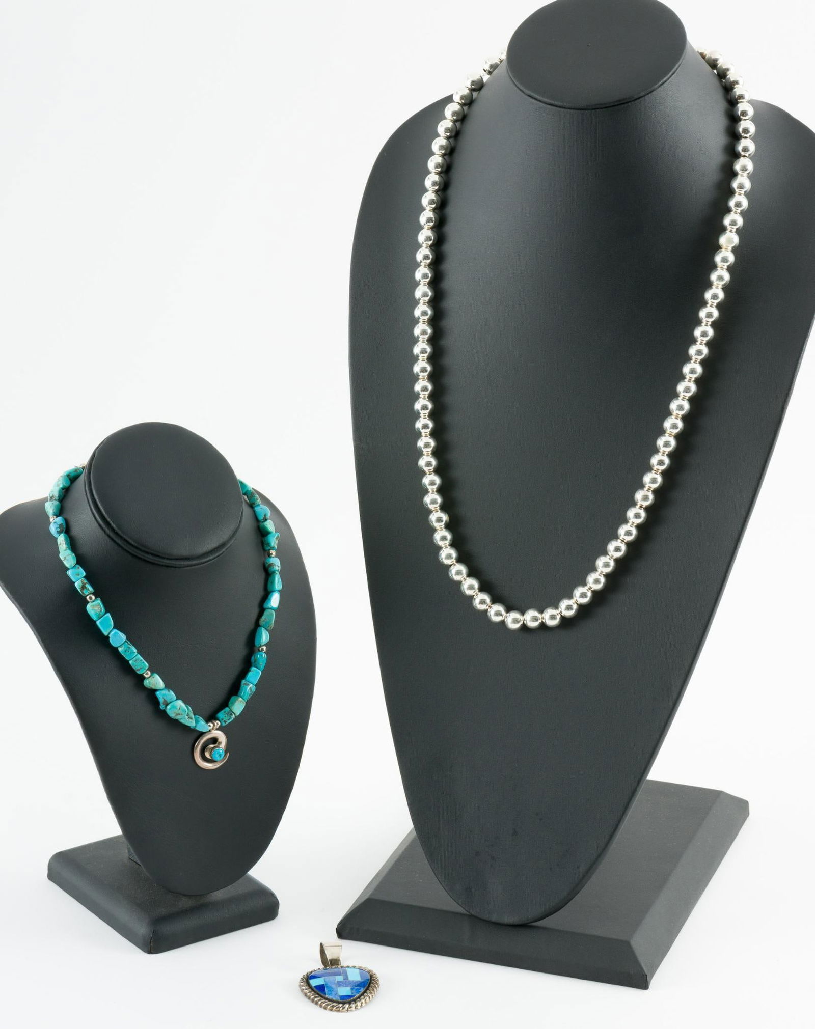 2 Sterling Necklaces and Pendant (1 of 9)