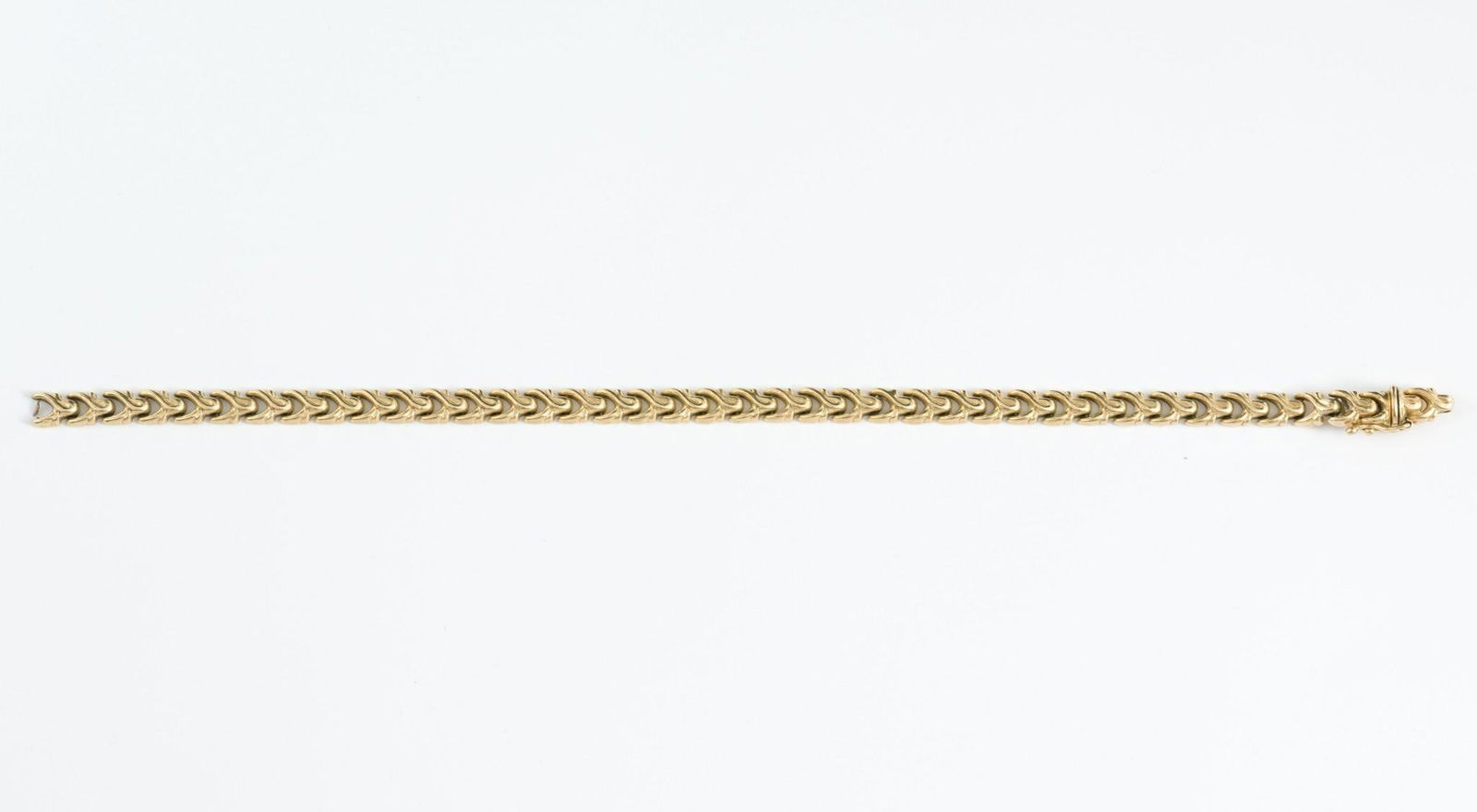 14k Gold Link Bracelet (1 of 4)