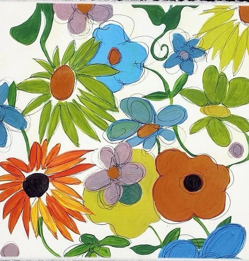 Framed Floral Print (1 of 3)