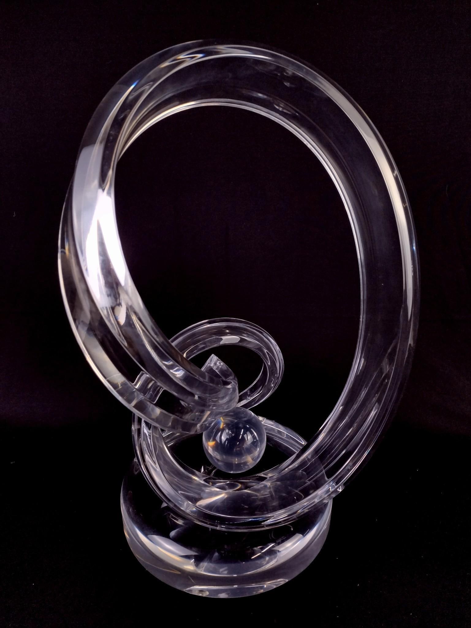 Shlomi Haziza Lucite Sculpture: Shlomi Haziza (Born 1969) is active/lives in New York / Israel. Shlomi Haziza is known for Sculpture. Shlomi Haziza was born in Haifa, Israel into an artistic family and has been making art since he w