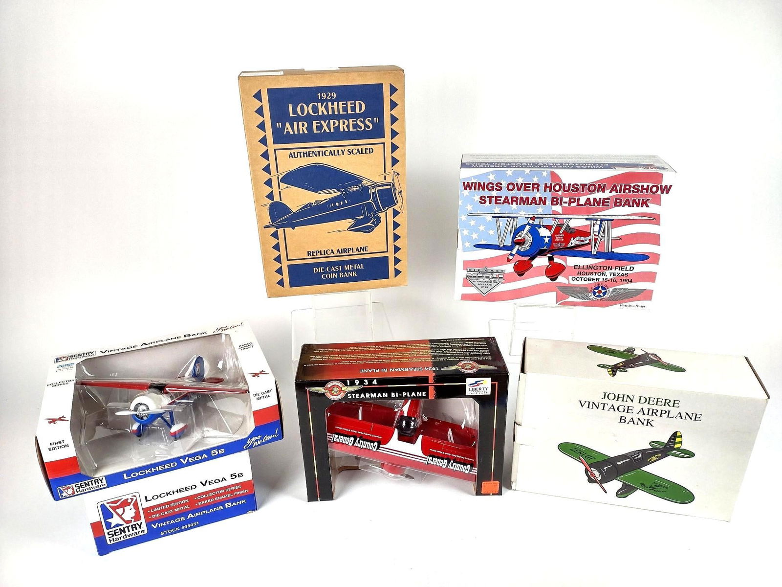 6 Replica Plane Banks incl Limited Edition (1 of 7)