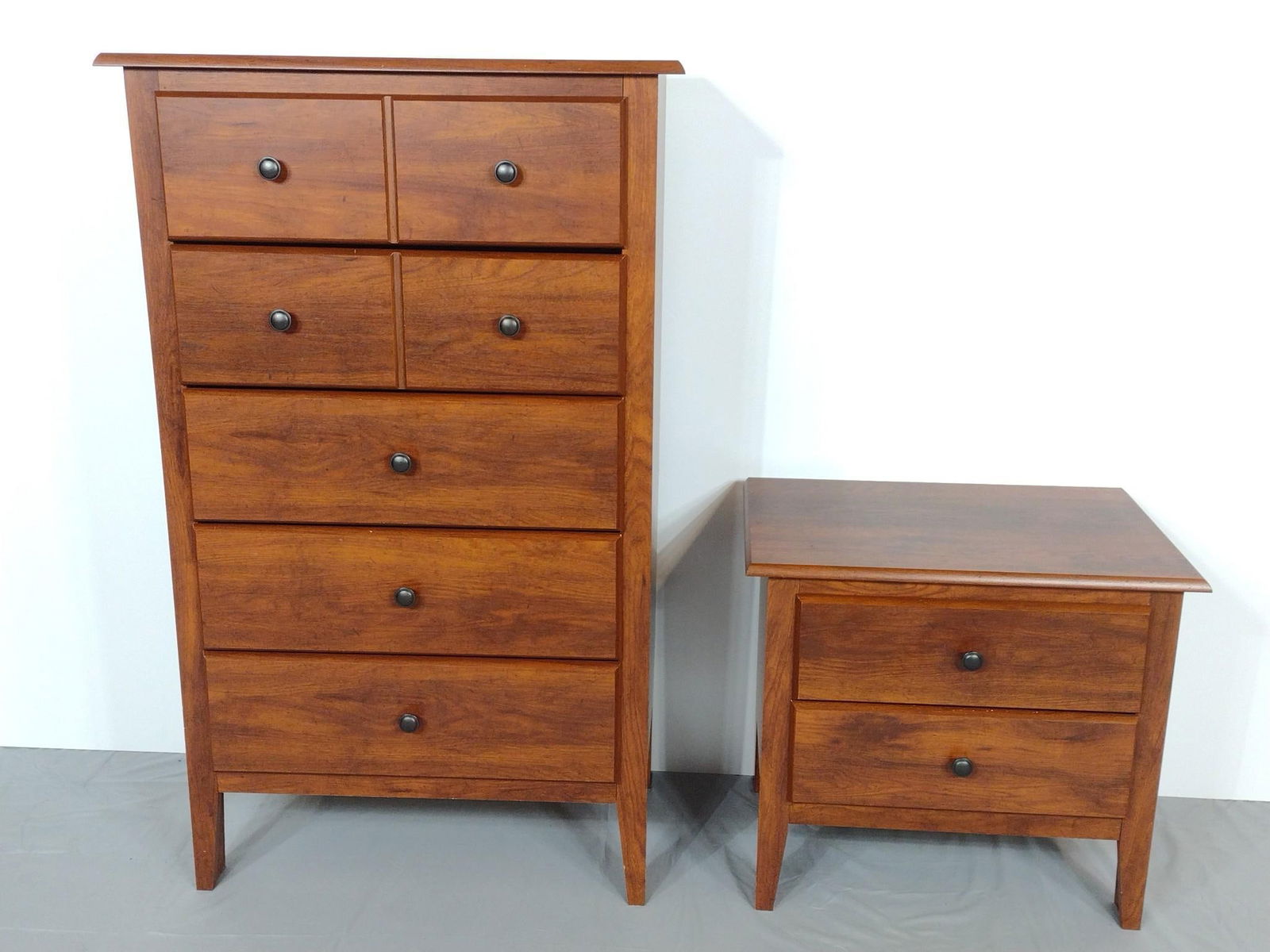 5 Drawer Tall Chest & Night Stand (1 of 10)