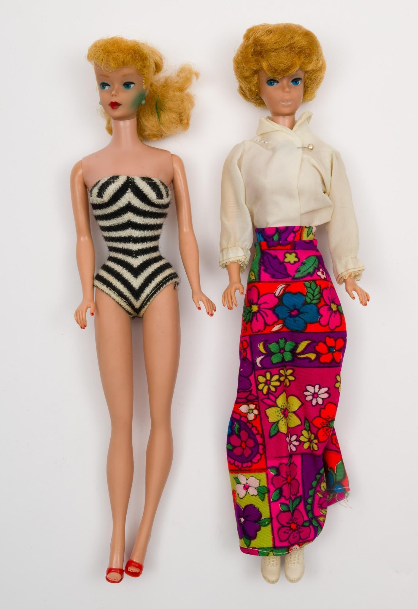 1958 mattel best sale barbie doll