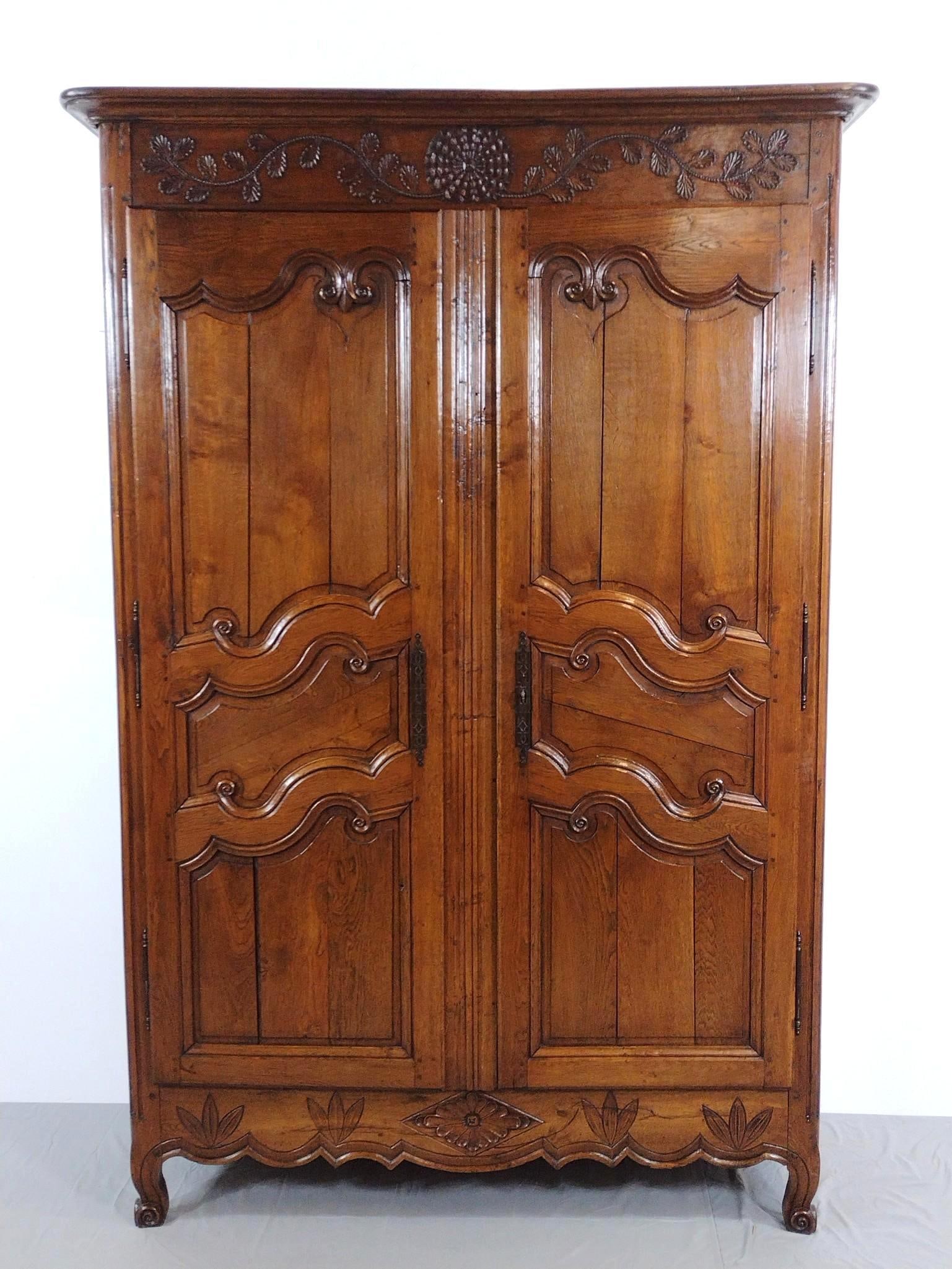 1820 Country French Armoire (1 of 9)
