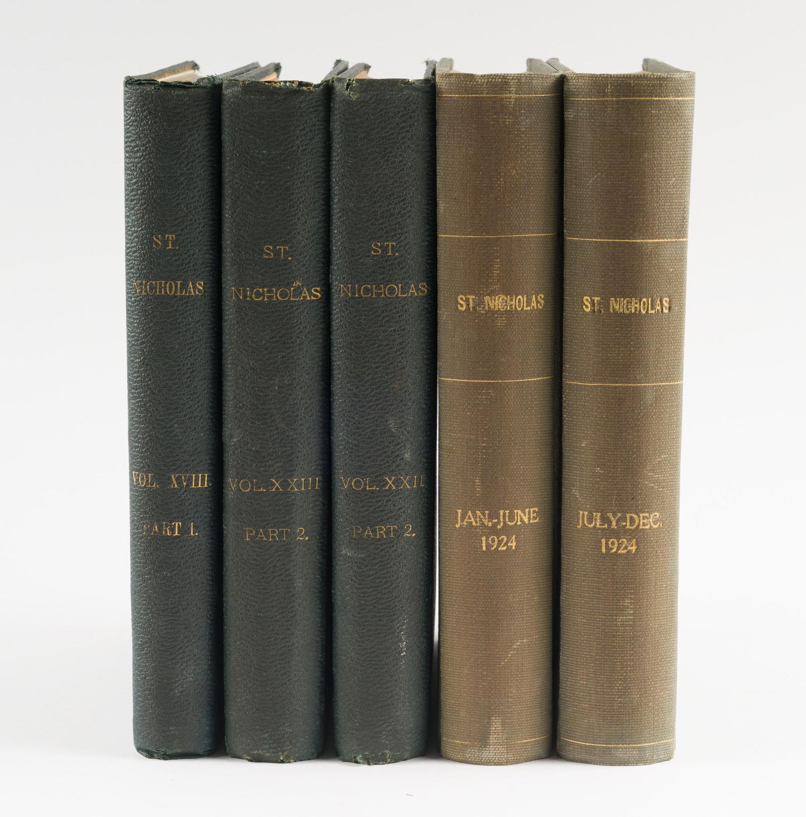 5 Volumes of St. Nicholas Magazine (1 of 12)
