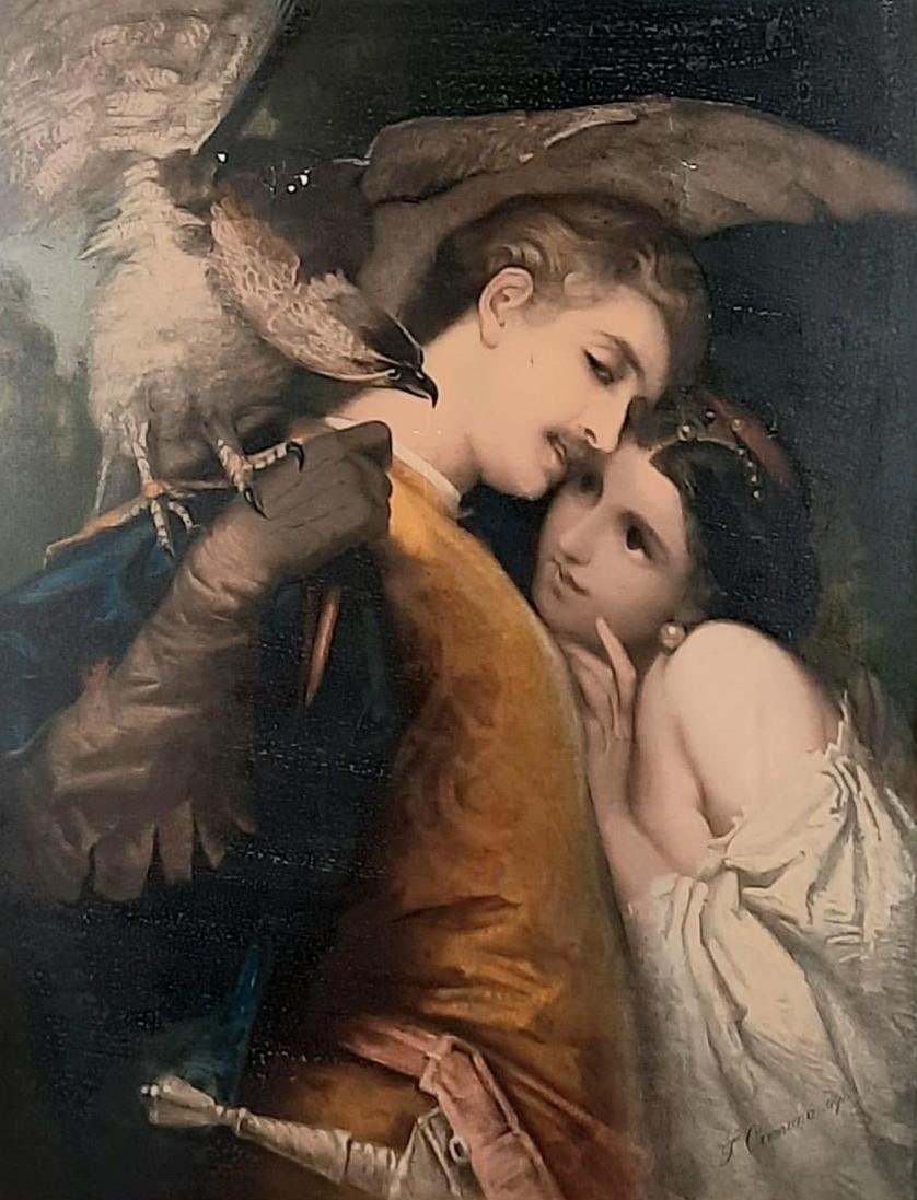 J. Cremona Antique Print on Canvas (1 of 4)