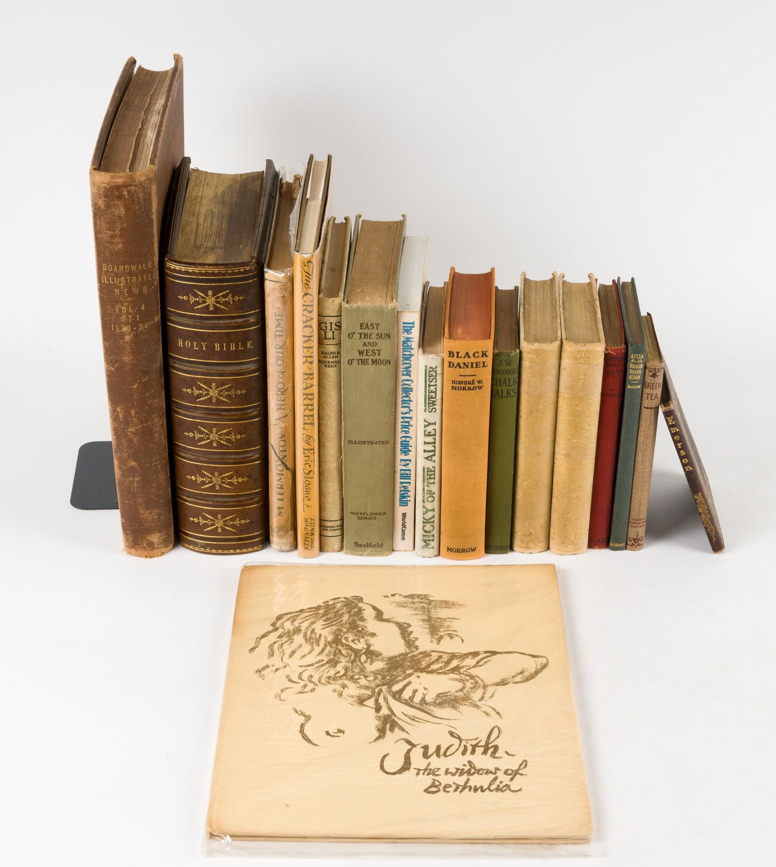 17 Misc Fiction & Non-Fiction Books Incl Boardwalk Illustrated News (1 of 9)