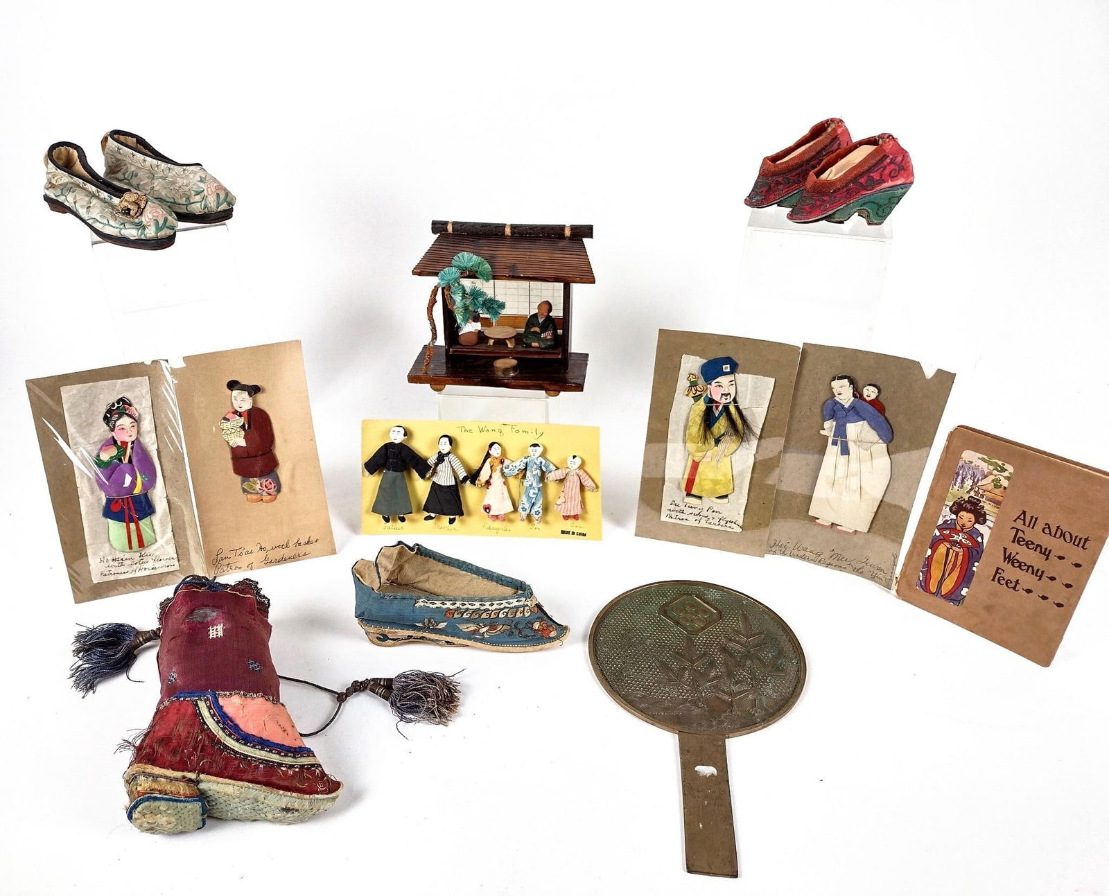 Grouping of Asian Articles incl Shoes (1 of 5)