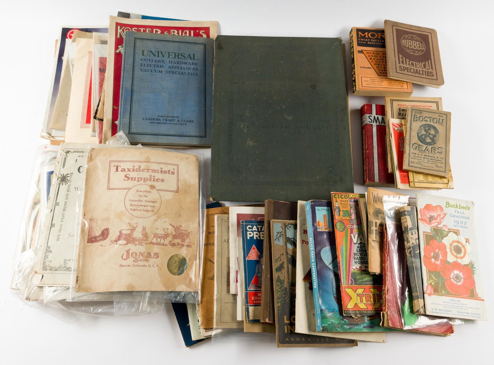 Large Collection of Vintage Catalogs incl Burrowes Billiards (1 of 9)