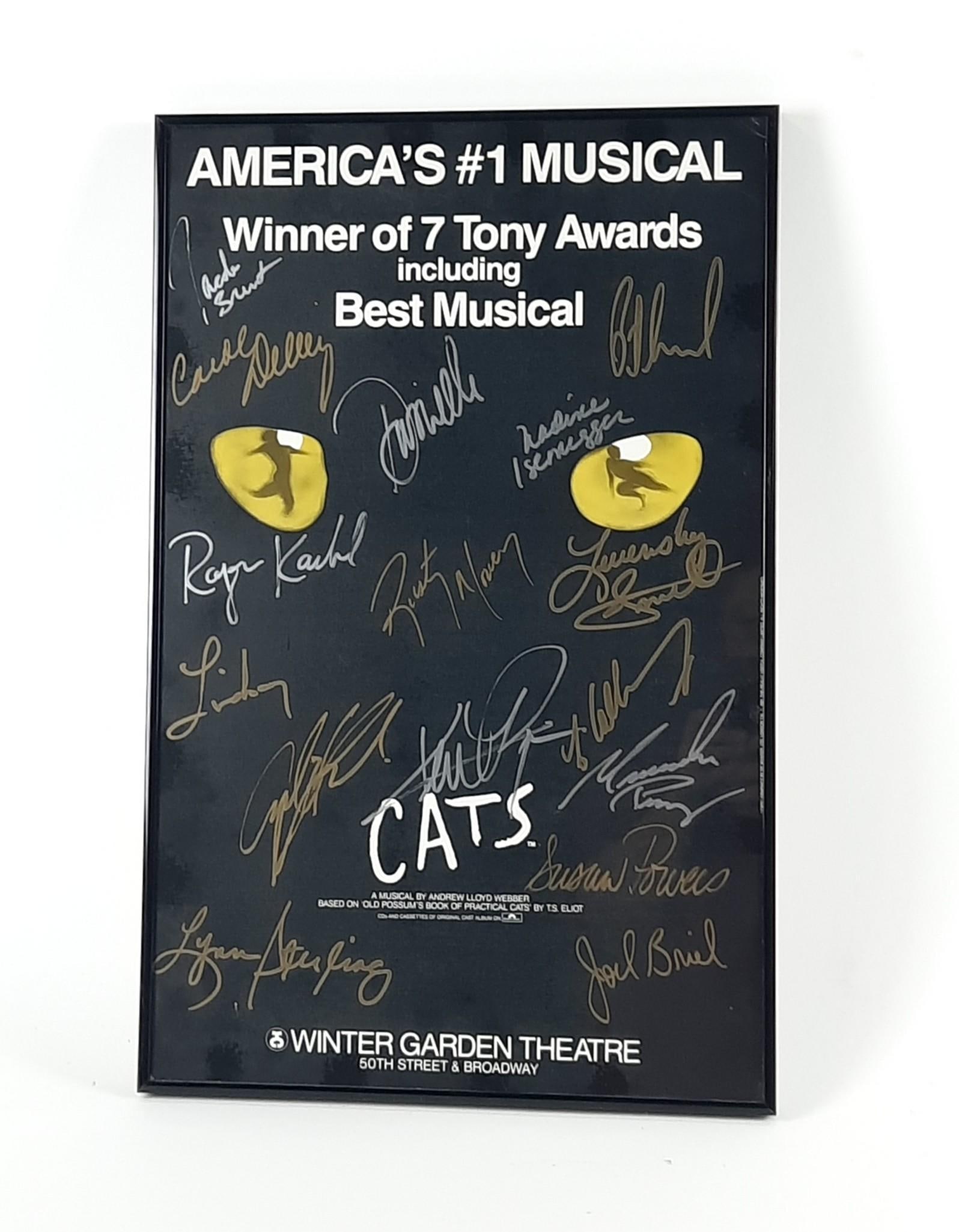 Cats Musical Signed Poster (1 of 3)