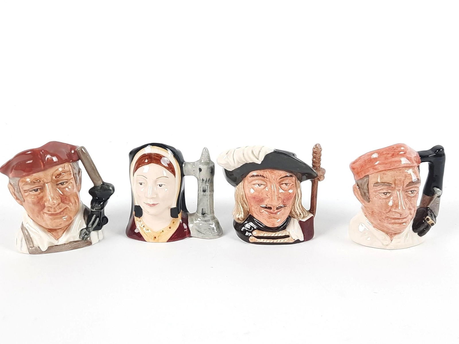 4 Miniature Royal Doulton Mugs (1 of 3)