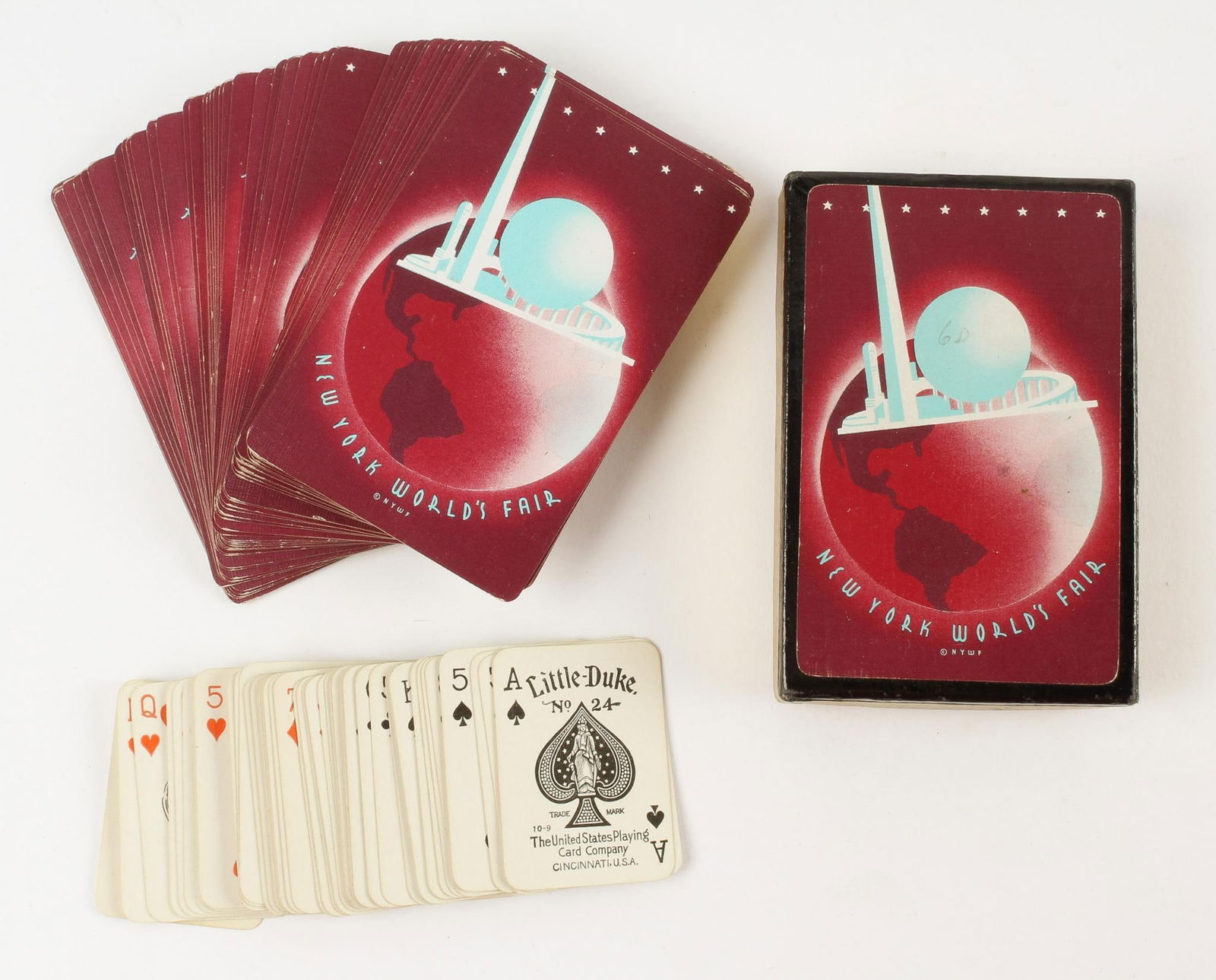 2 Decks Playing Cards incl Worlds Fair and Little Duke (1 of 4)