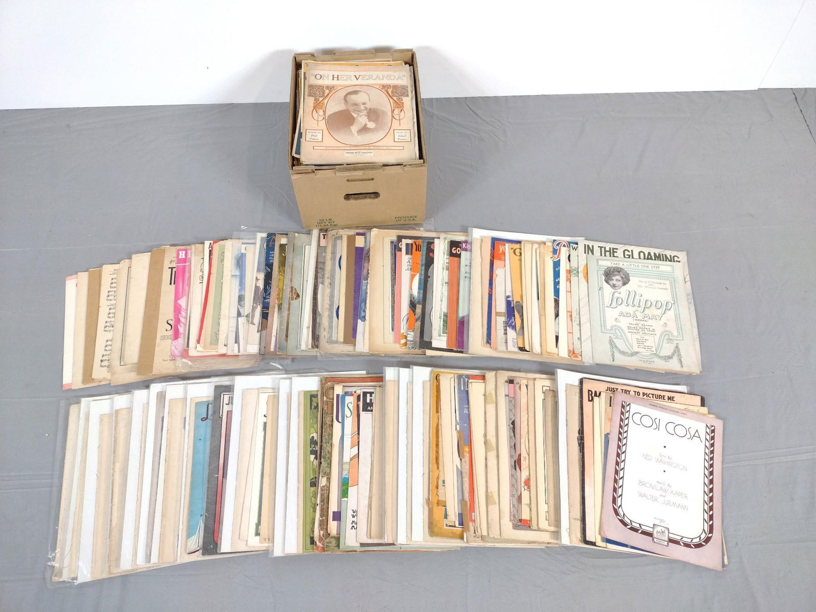 Large Collection of Antique Sheet Music (1 of 4)
