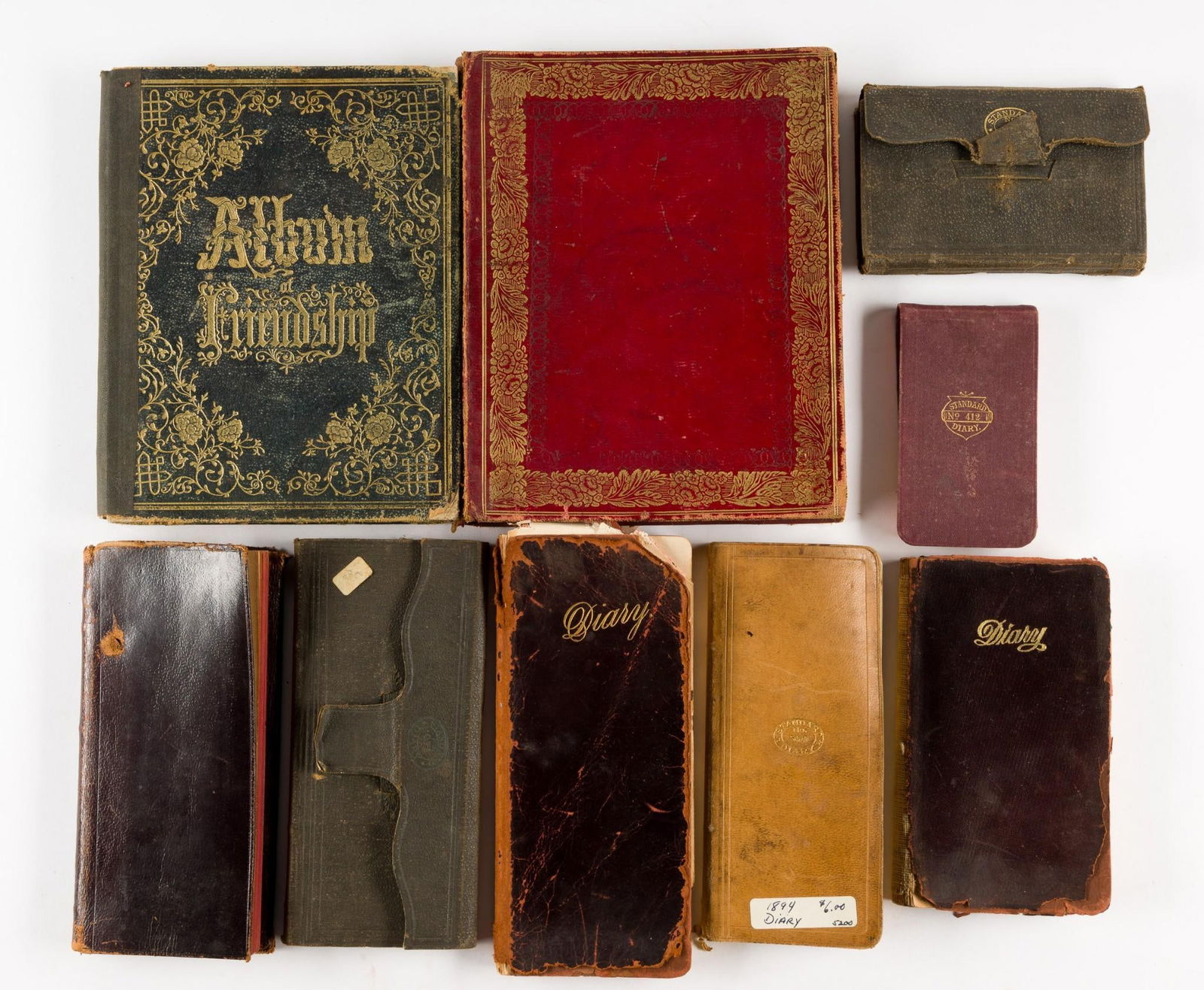 9 Antique and Vintage Diaries (1 of 12)