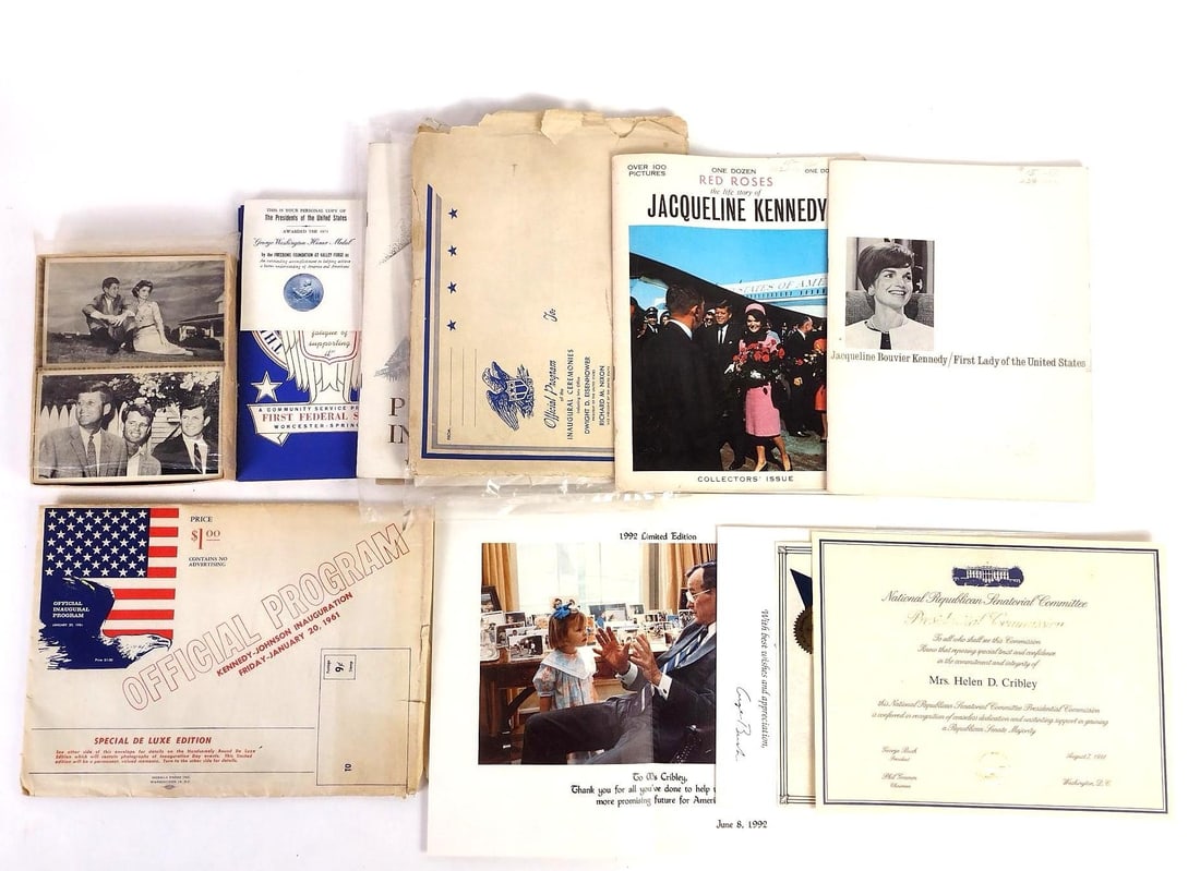 Grouping of Presidential Ephemera (1 of 3)