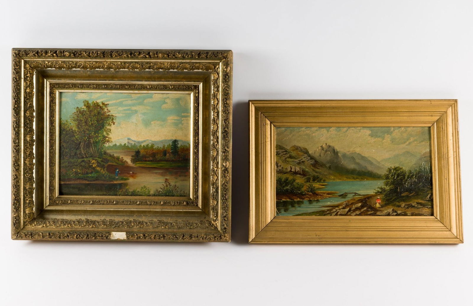 2 Antique Landscape Paintings (1 of 7)