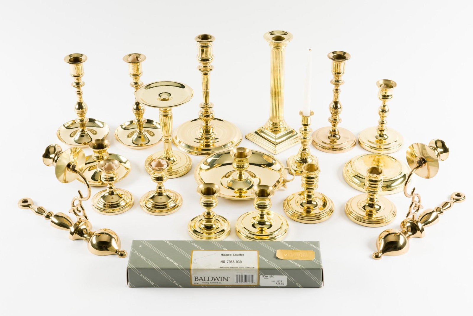 20 Pcs Brassware incl Baldwin (1 of 17)