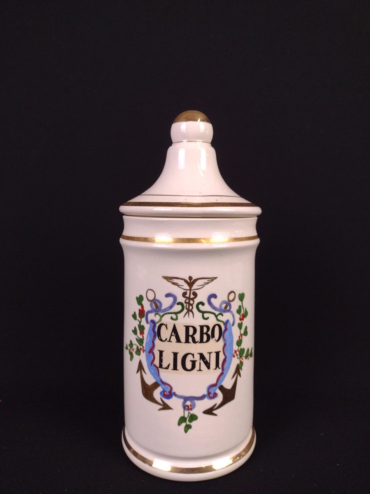 Carbo Ligni Rexall Pharmacy Apothecary Jar (1 of 4)