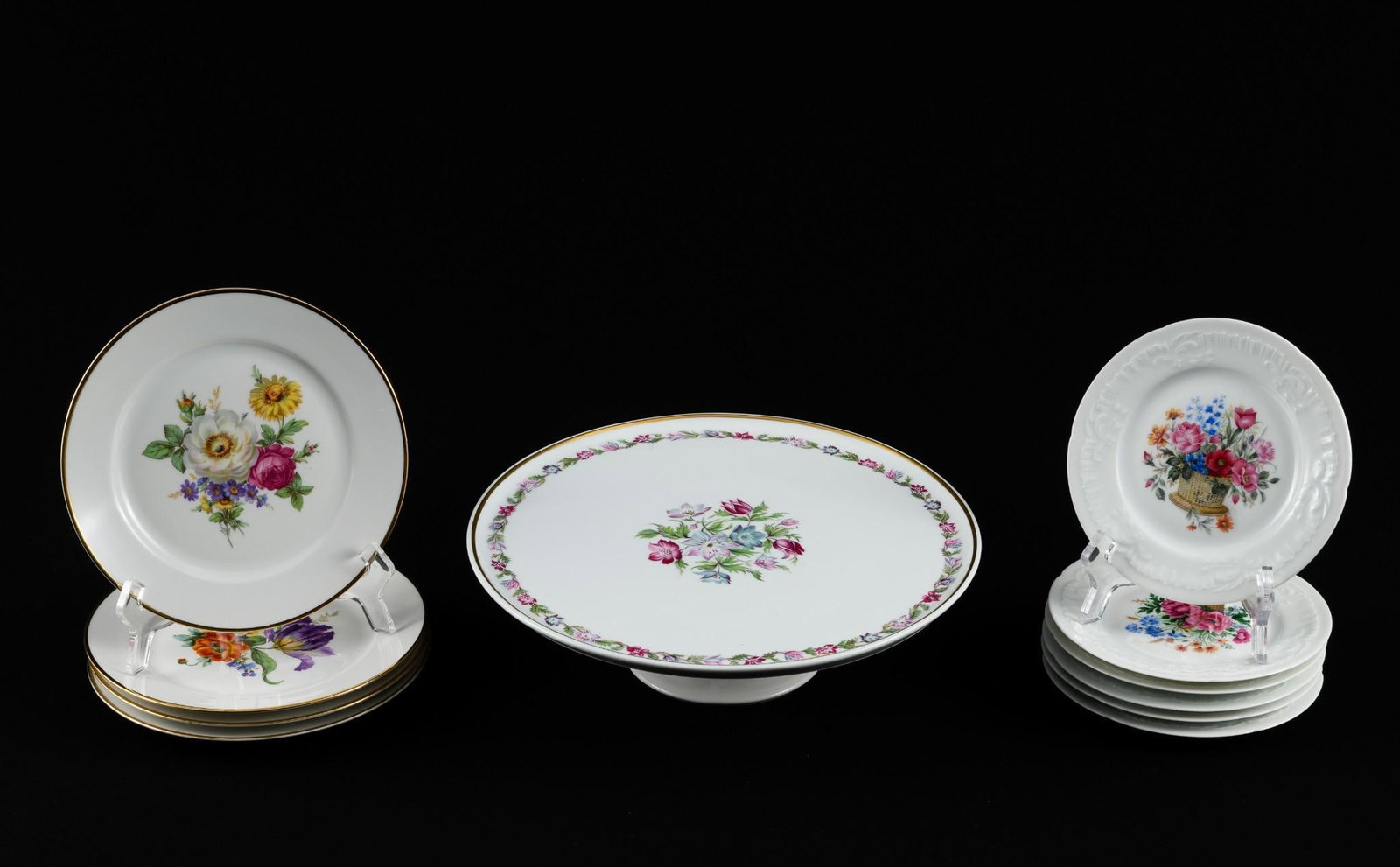 11 Floral Ceramics incl Limoges (1 of 8)