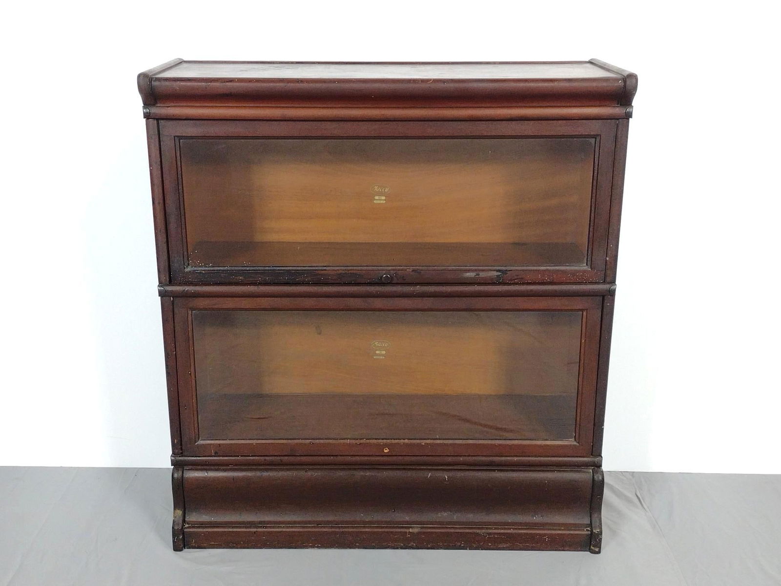 Macey Two Tier Barrister Bookcase (1 of 6)