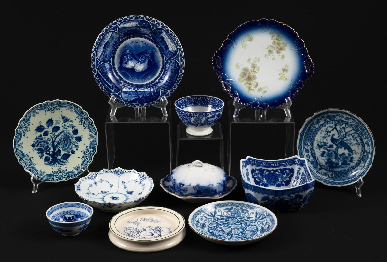 15 Blue and White Ceramics incl Delft (1 of 20)