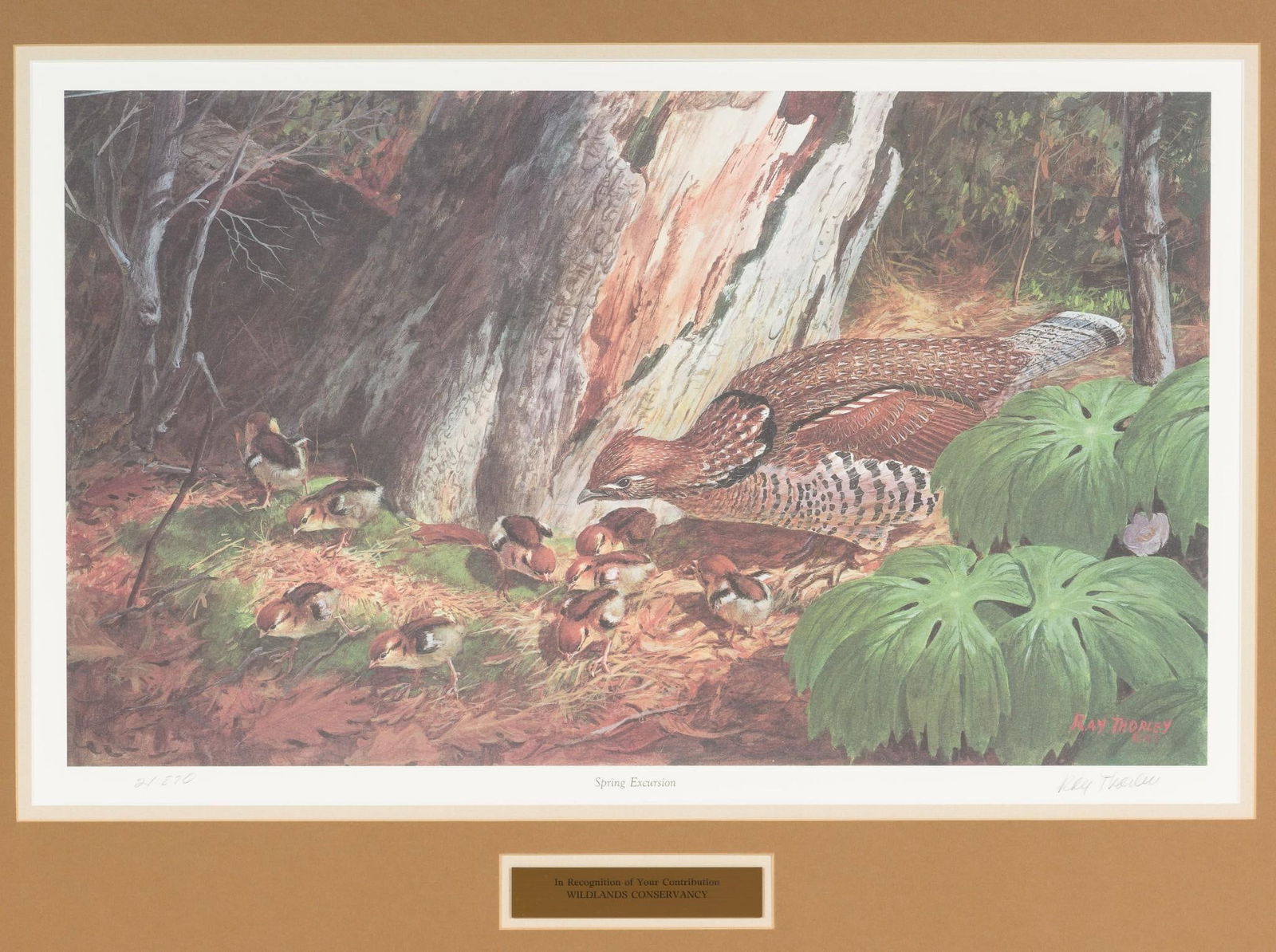 Ray Thorley "Spring Excursion" Limited Edition Print (1 of 6)