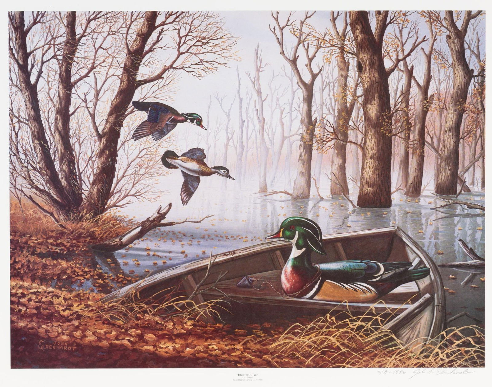 John Eberhardt "Drawing a Pair" Print (1 of 6)