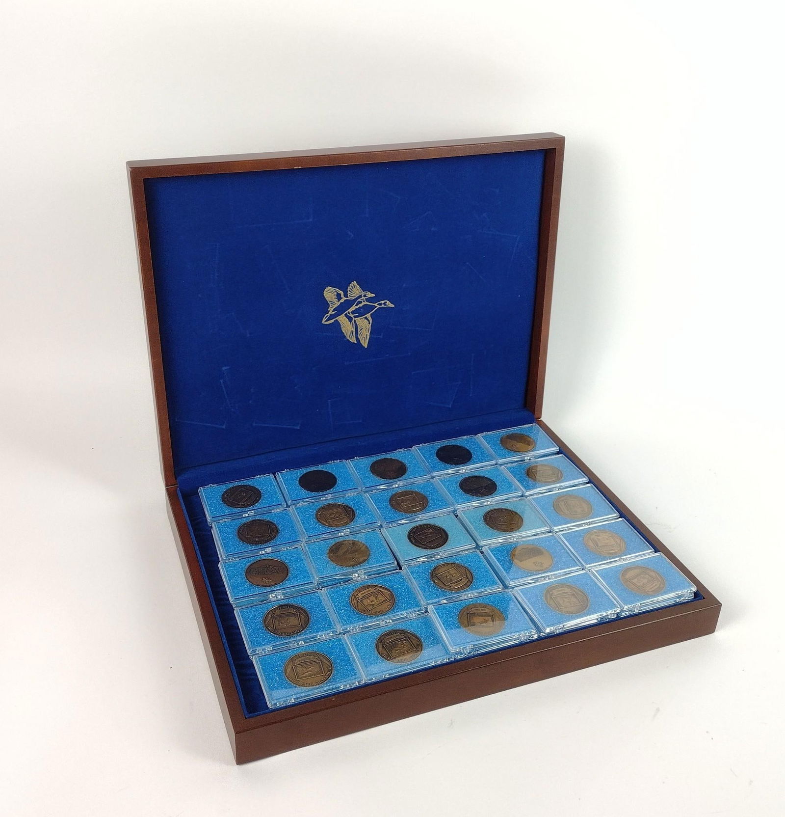 The Federal Migratory Bird Stamp Medallion Collection (1 of 5)