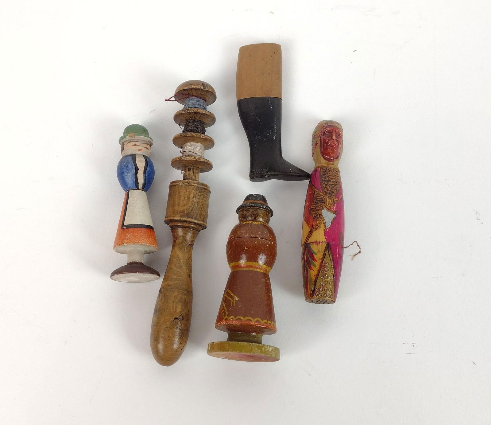 5 Figural Sewing Needle Covers (1 of 1)