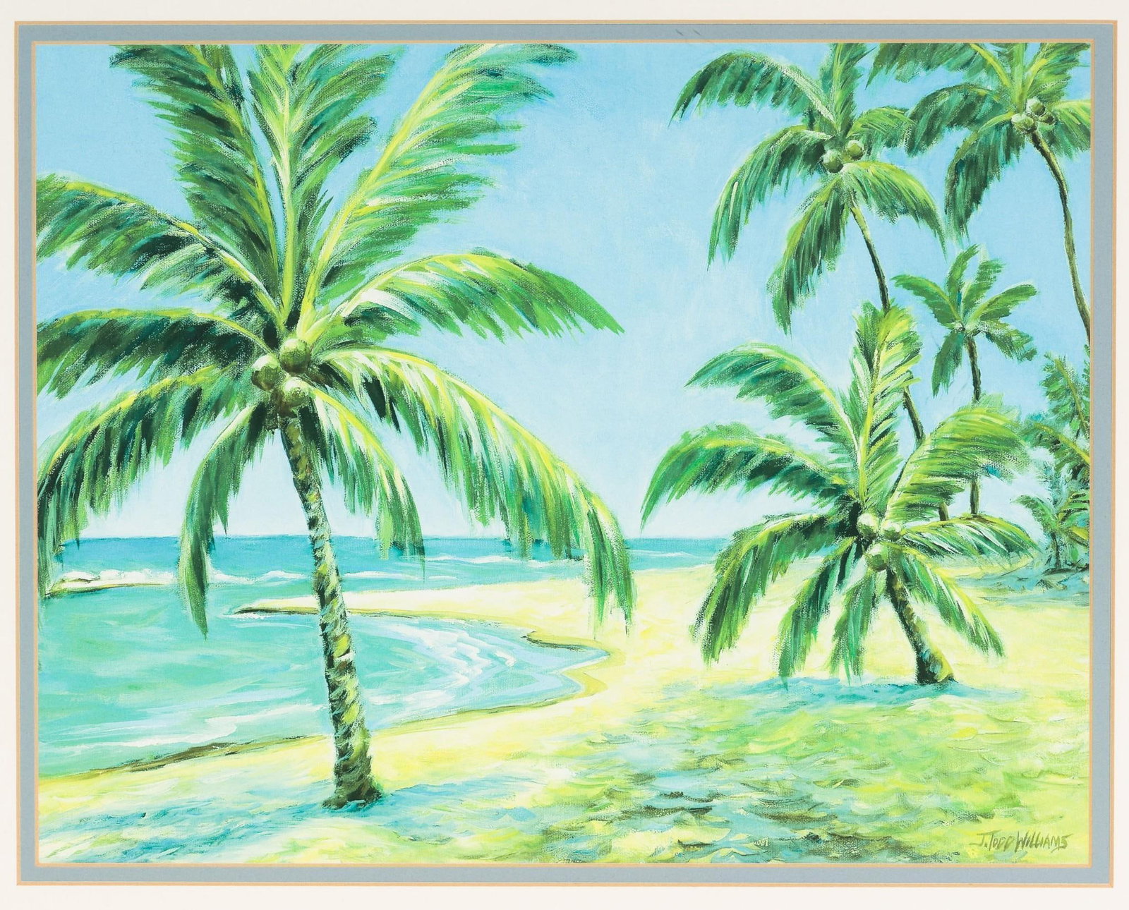 J. Todd Williams Tropical Beach Print (1 of 4)