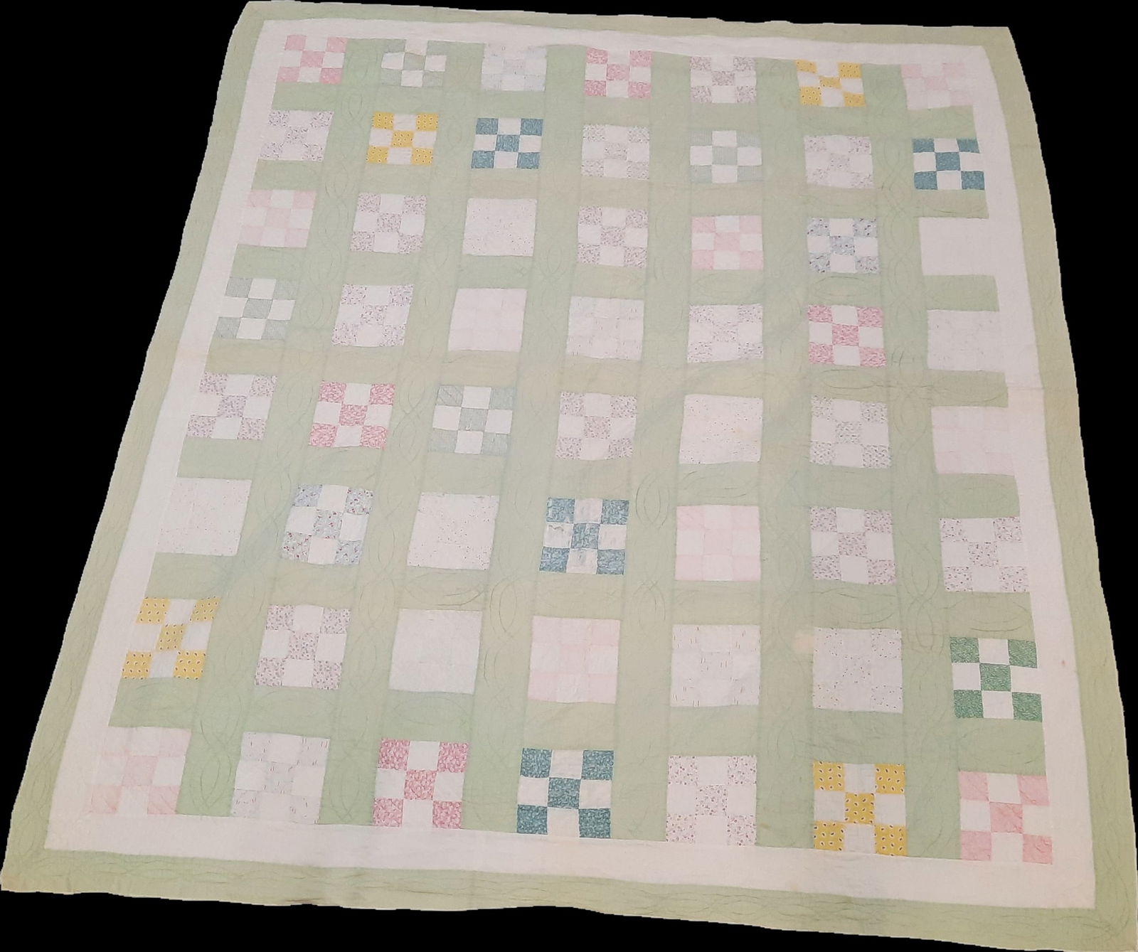 Vintage Patchwork Quilt (1 of 3)