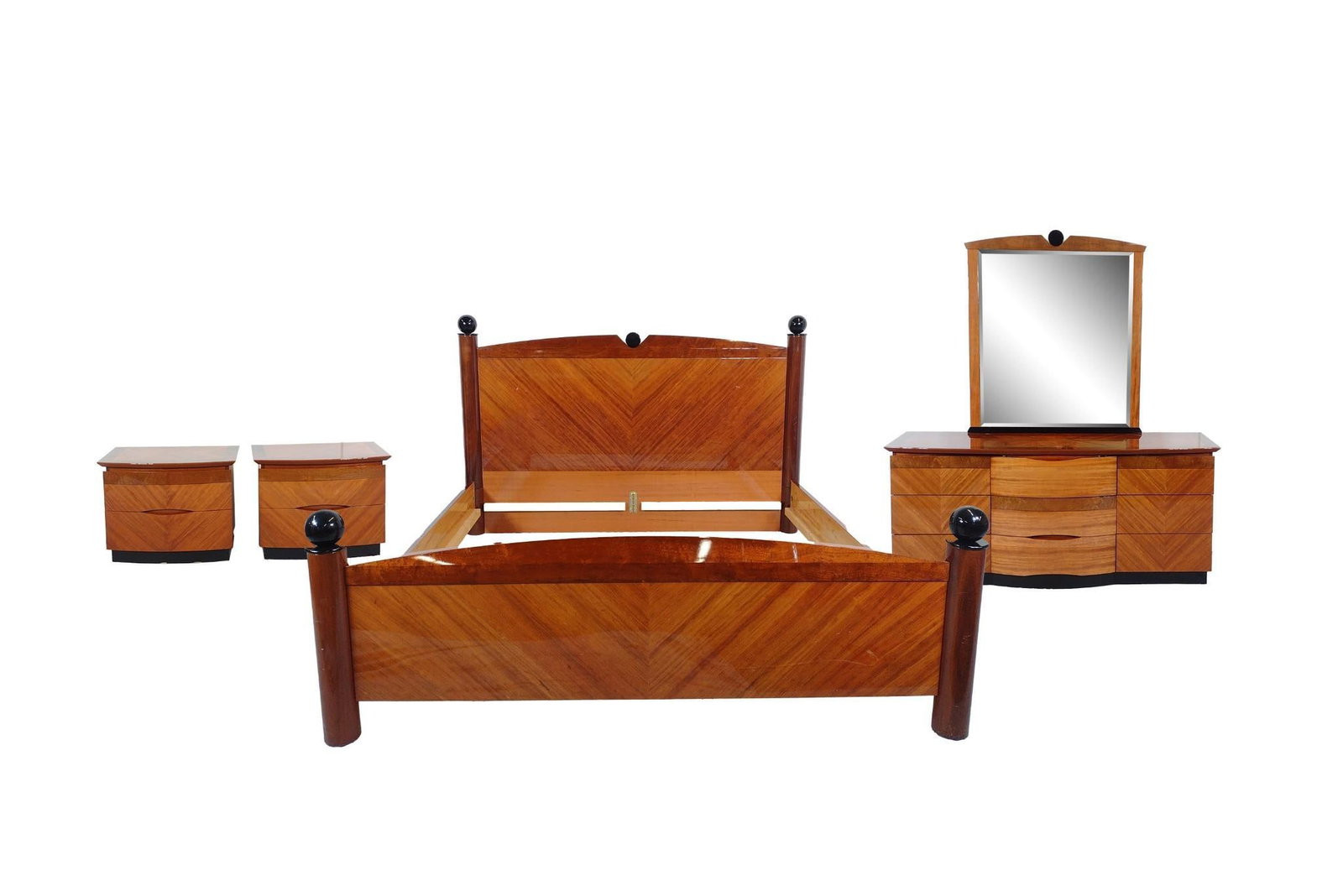 4 Pc Modern Bedroom Set (1 of 15)