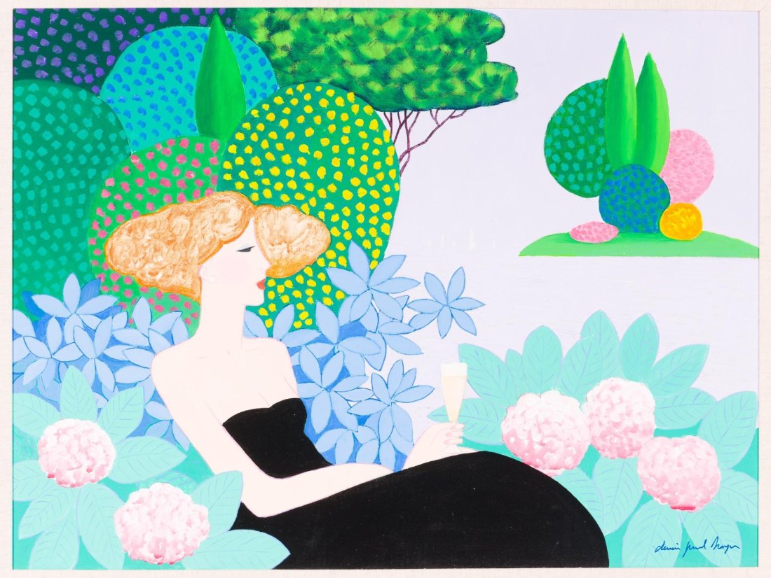 Denis Paul Noyer "Untitled II" Painting (1 of 4)