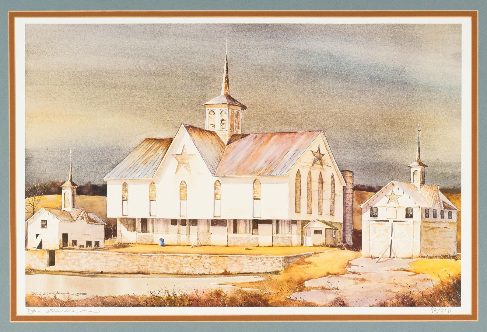 David Lenker Star Barn Ltd Ed Print (1 of 5)