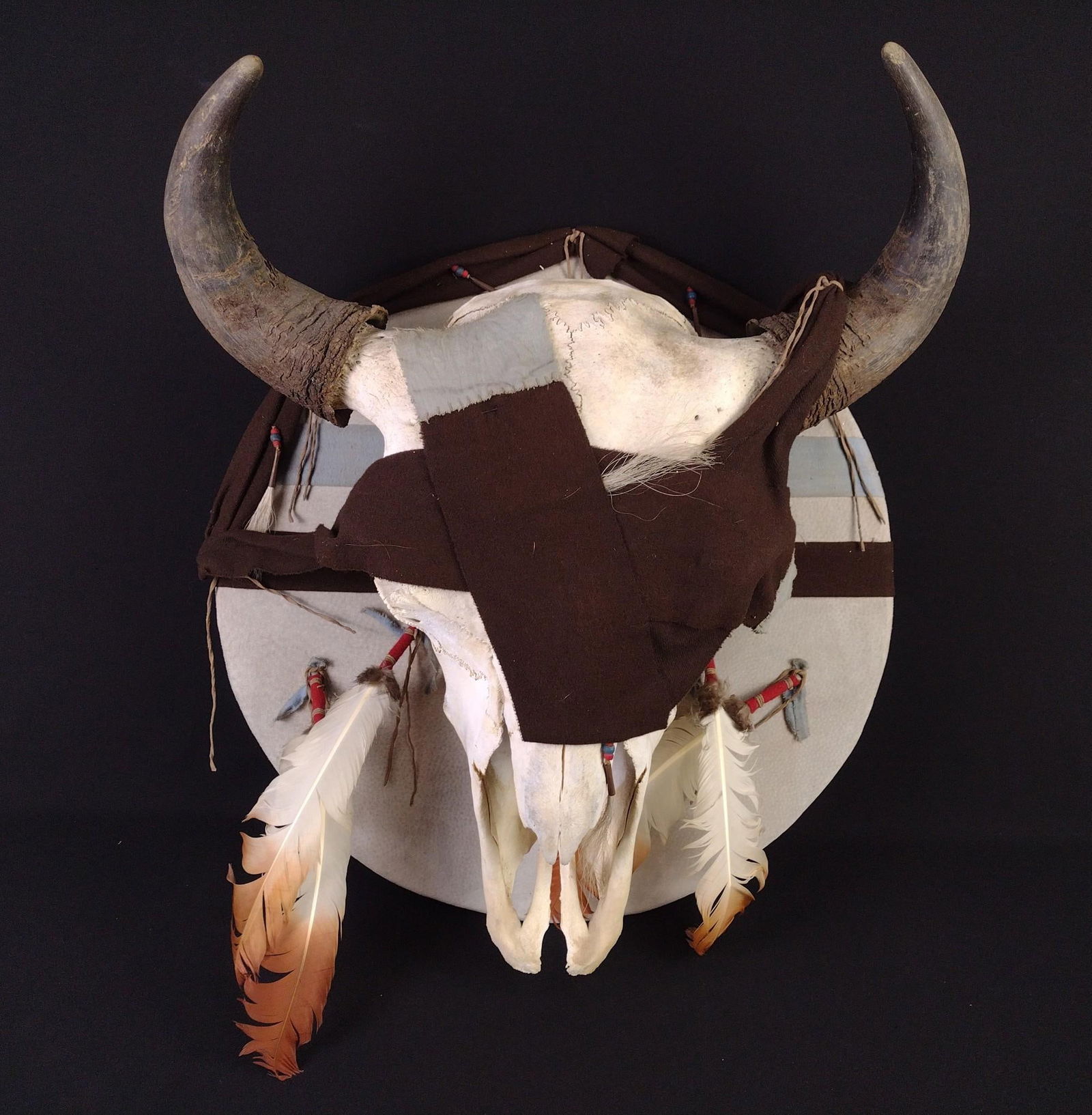 Bull Skull with Mandala (1 of 4)
